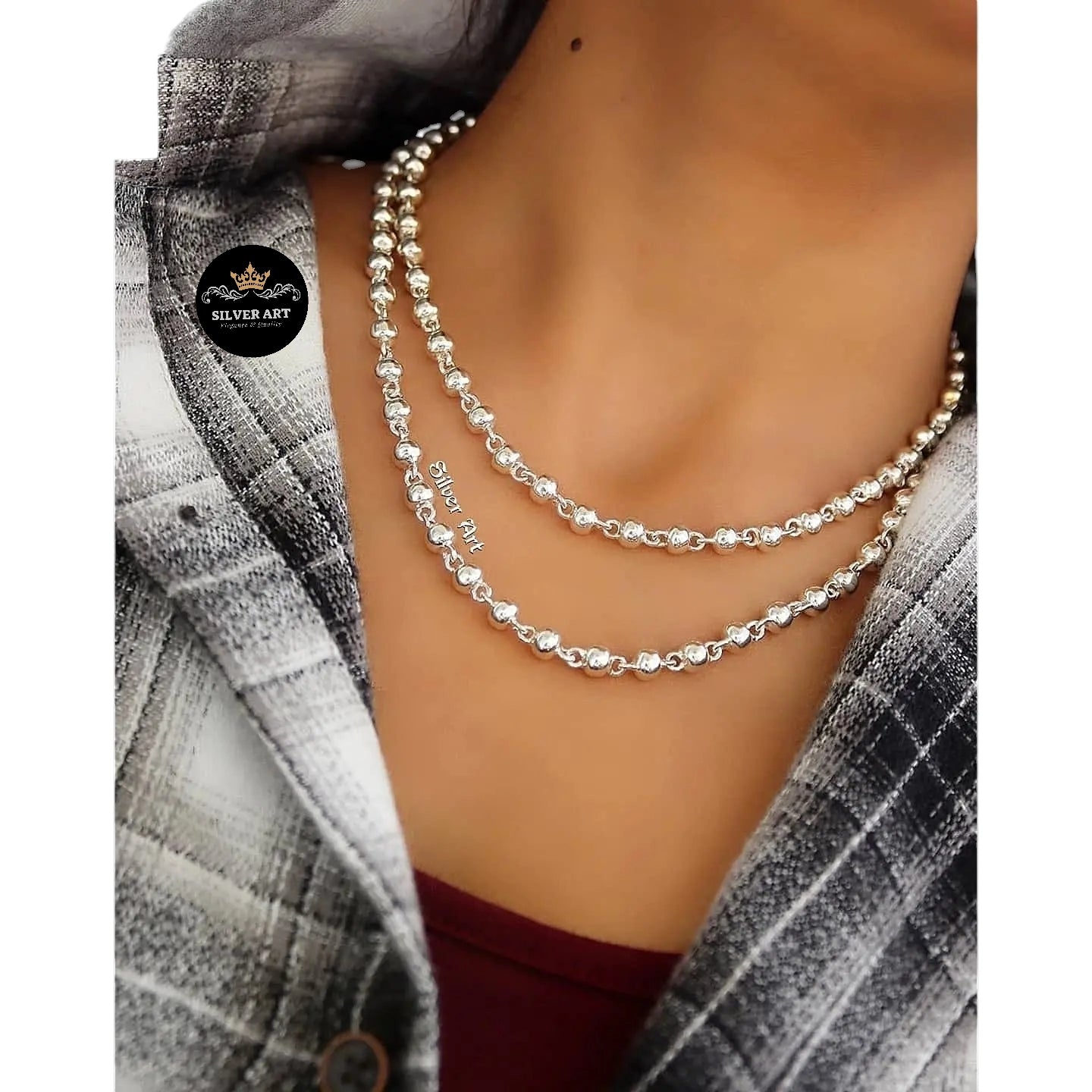 Beaded Chain Necklace