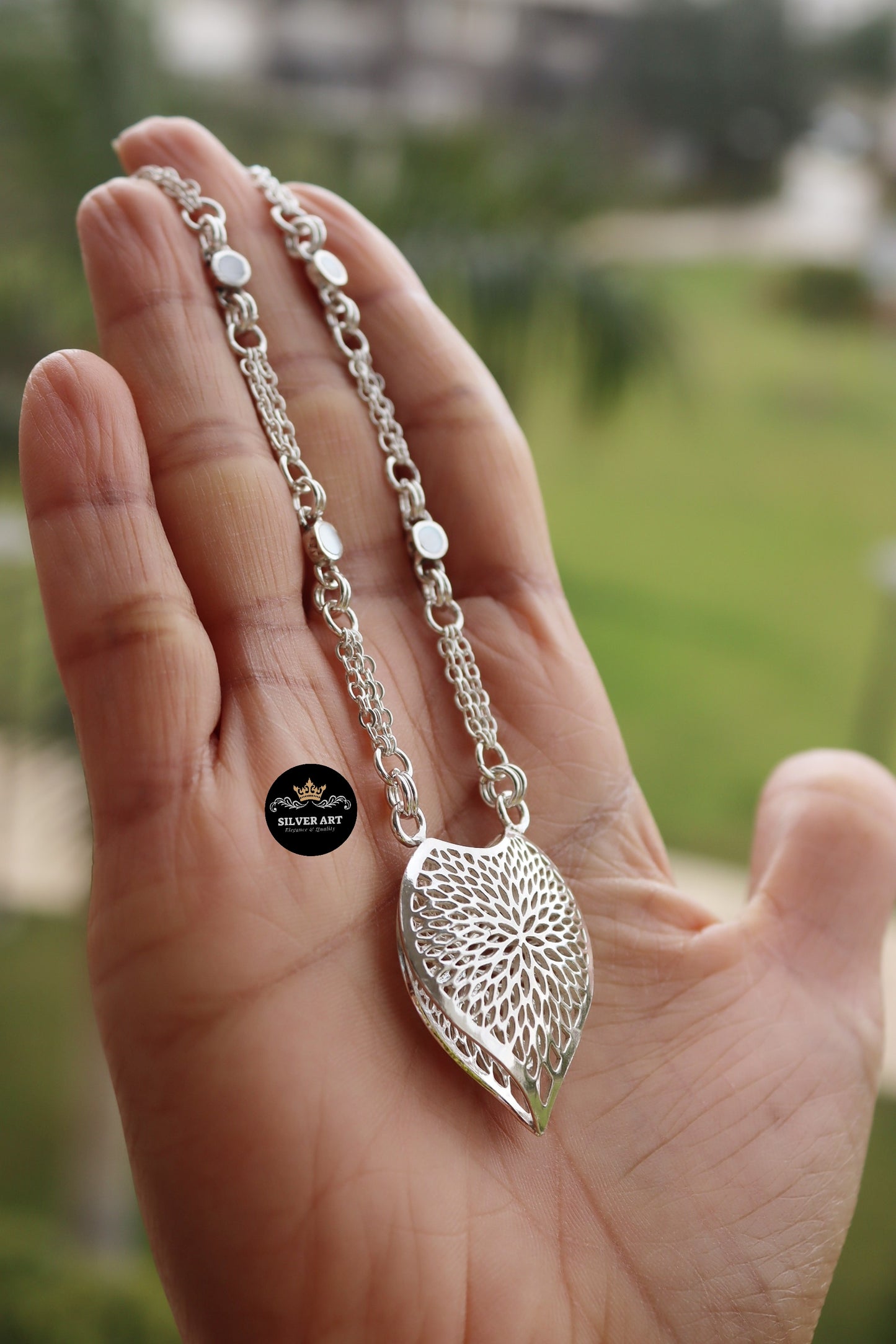 Heart Silver Necklace