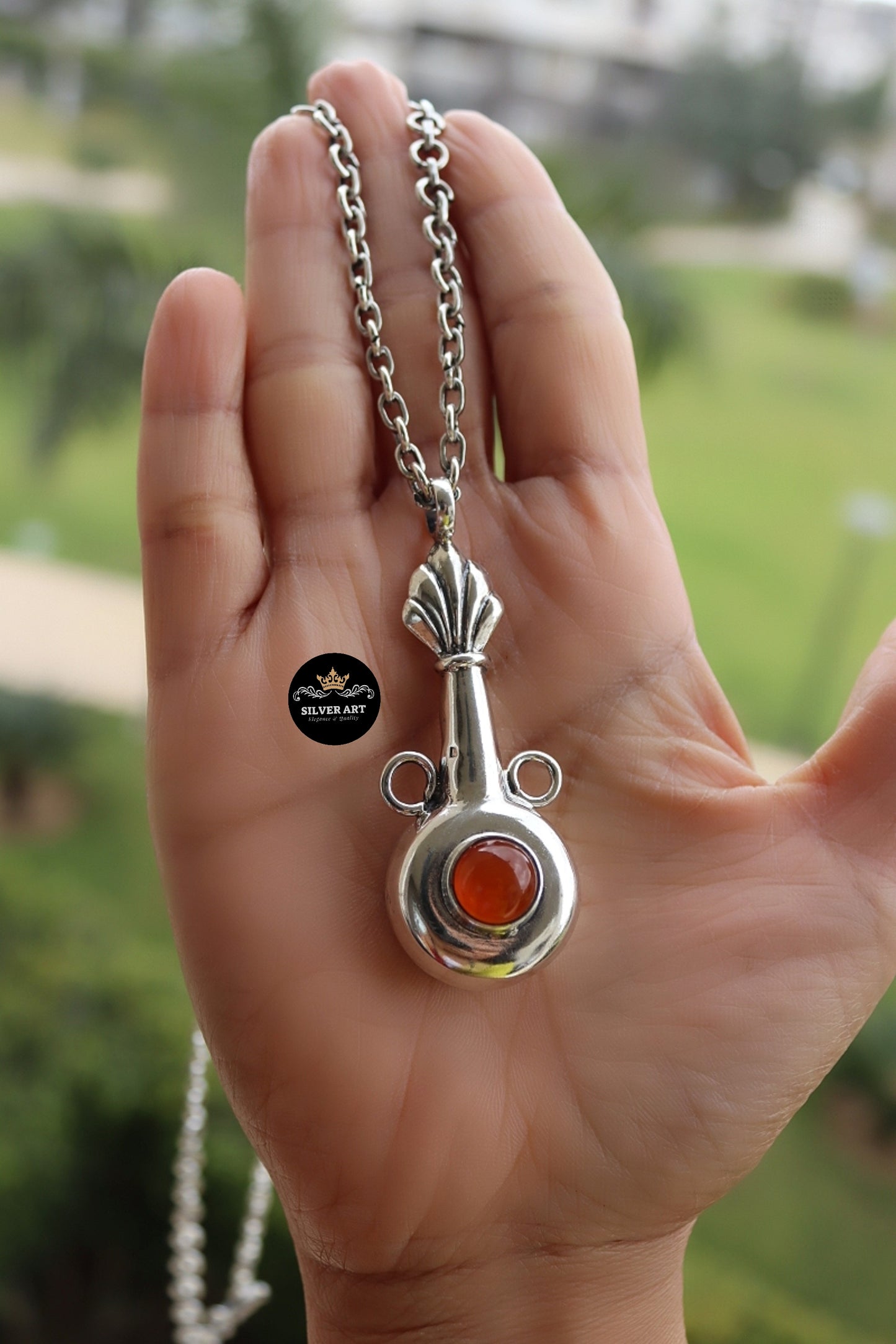 Silver Necklace أهواك