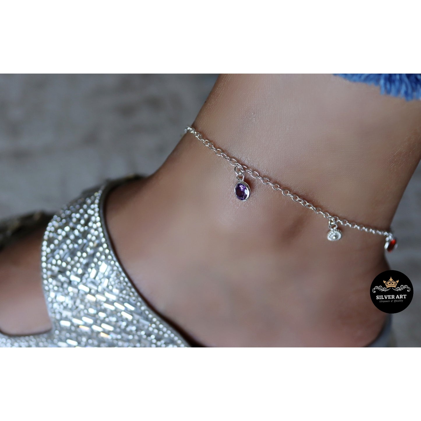 Thai Silver Anklet