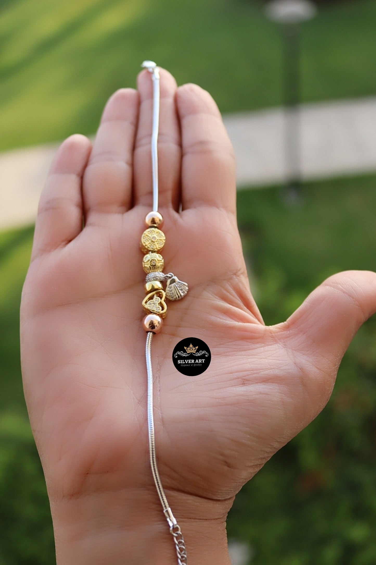 Sterling Silver Multi Colors Bracelet