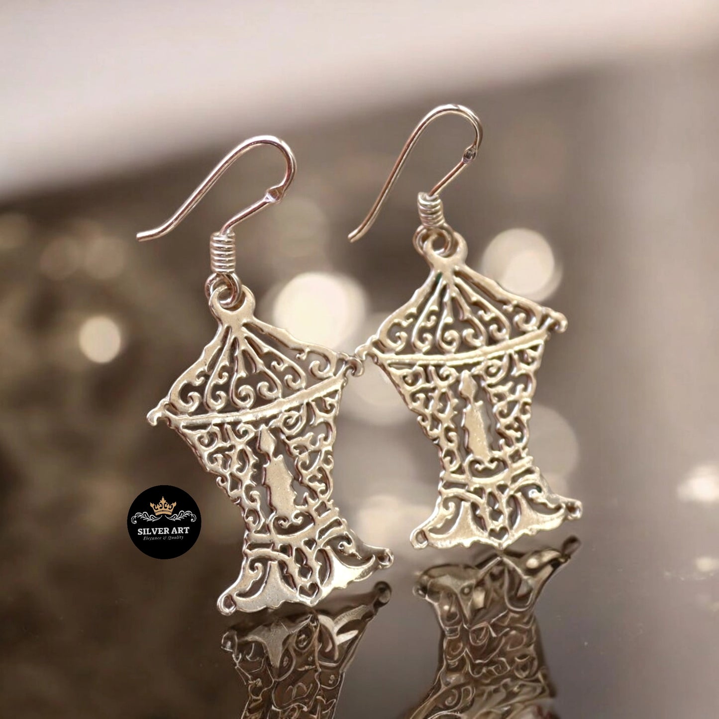 Ramadan Lantern Earrings