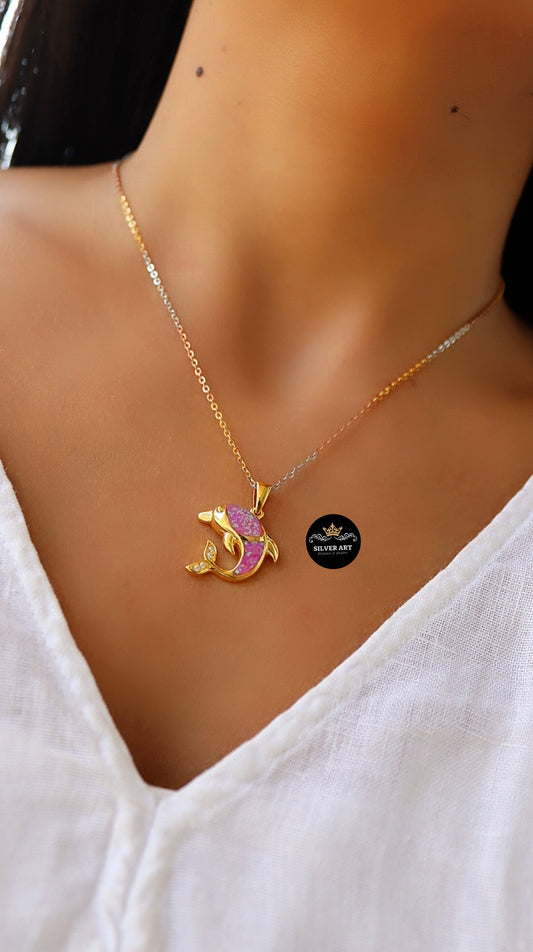 Gold Plated Sterling Silver Necklace