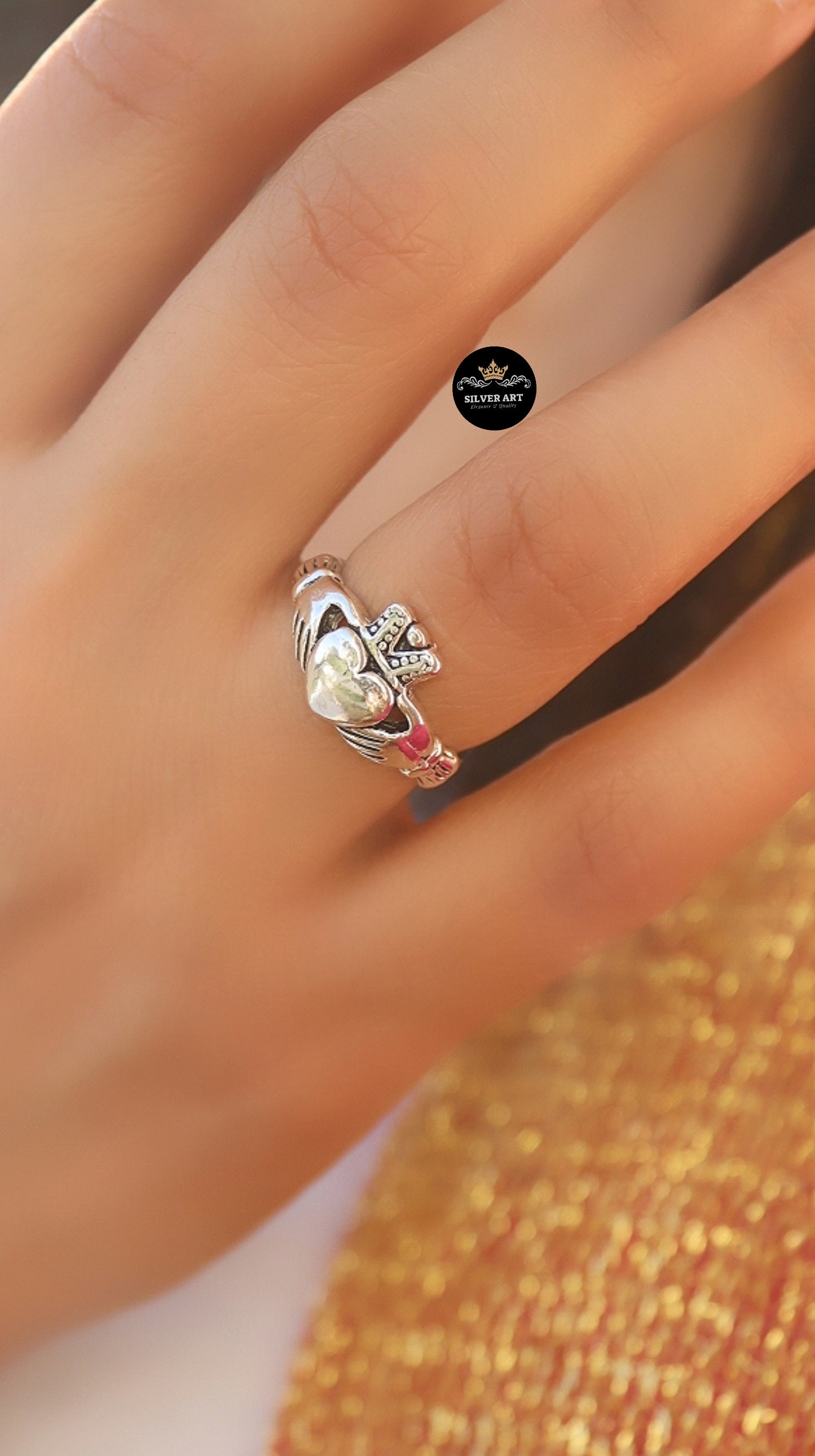 Thai Silver Ring Size 12