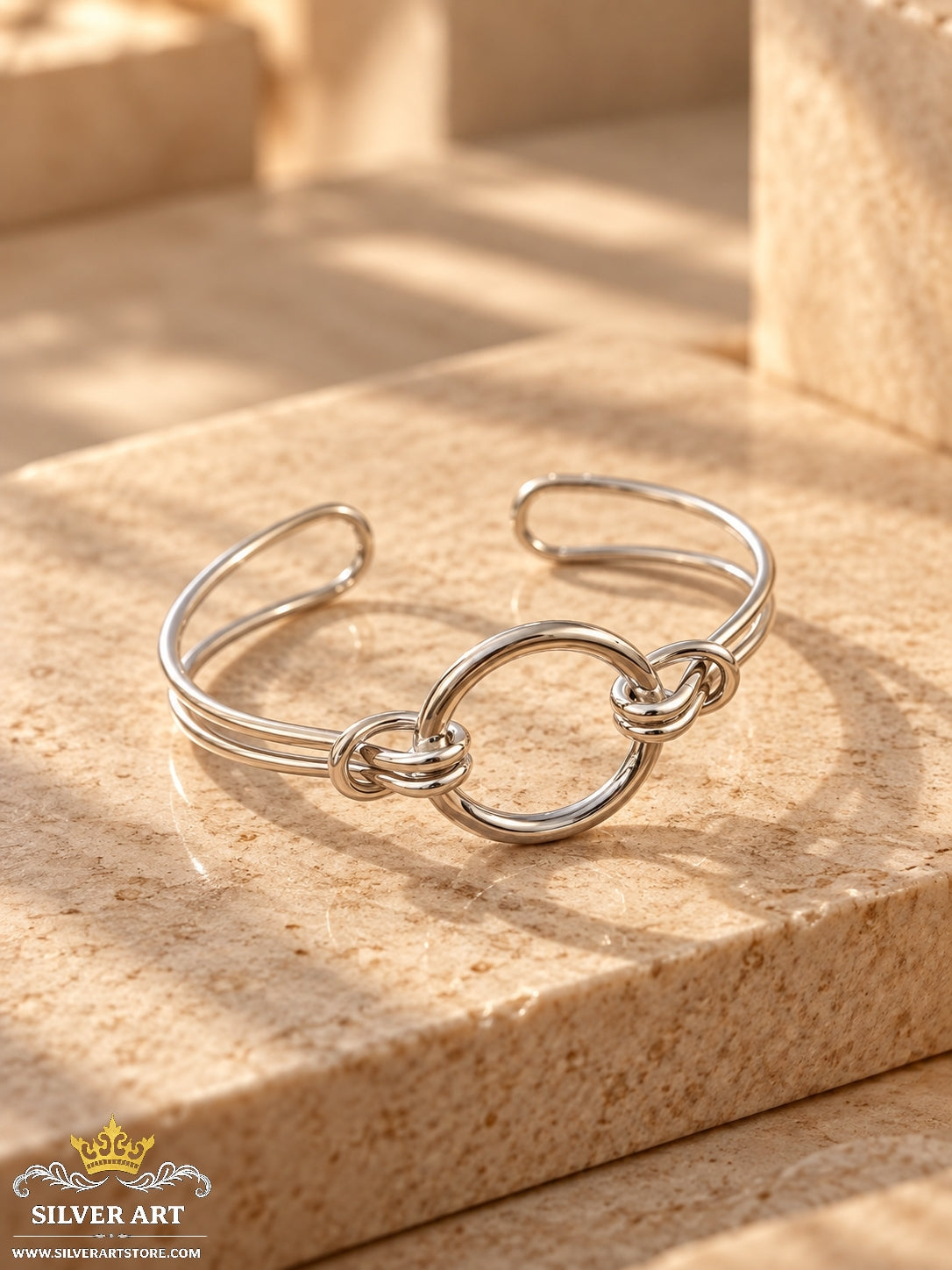 Thai Silver Open Handcuff