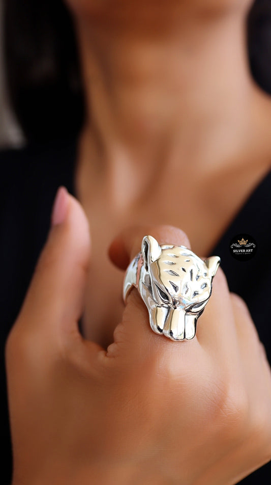 Vintage Thai Silver Ring Size 19