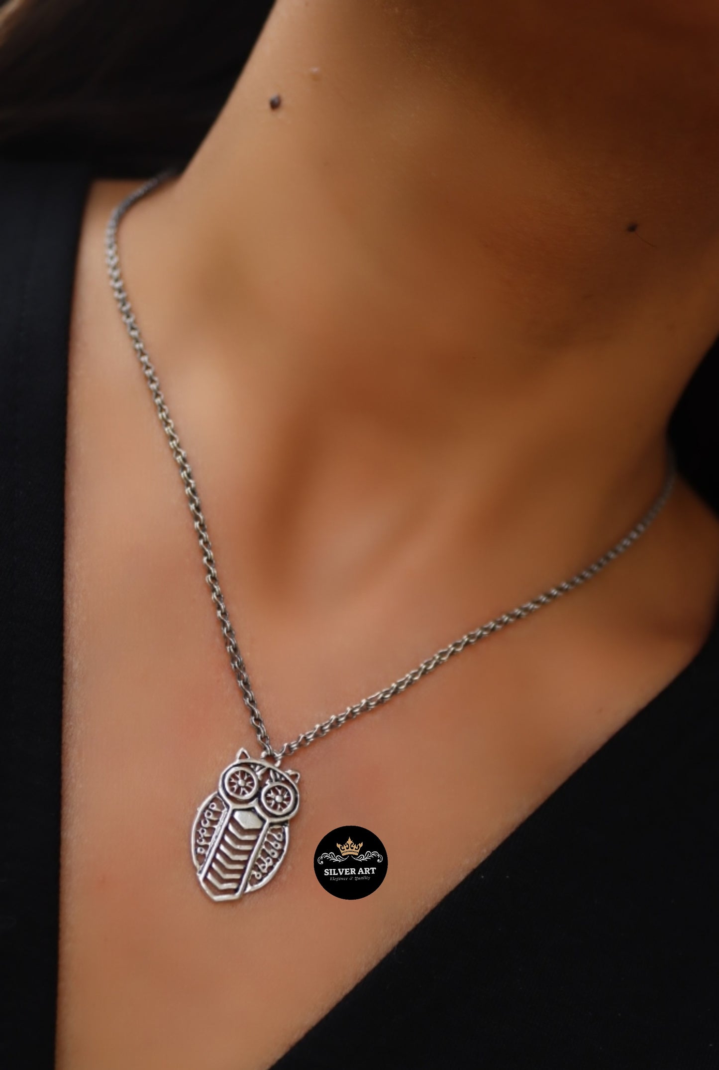 Small Owl Necklace