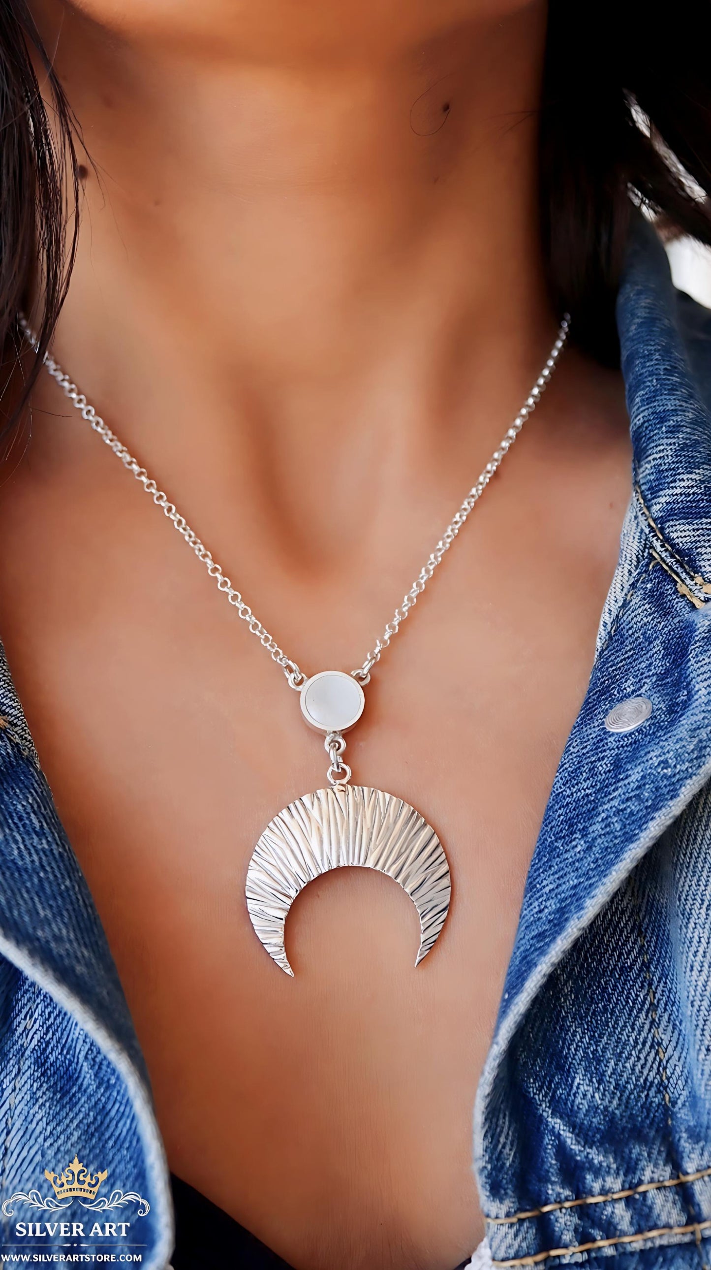 Crescent Necklace