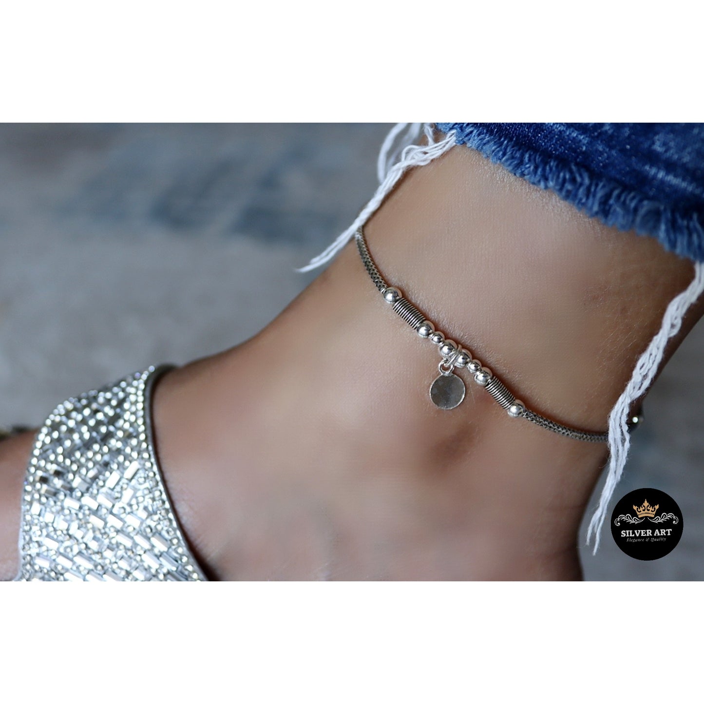 Thai Silver Anklet