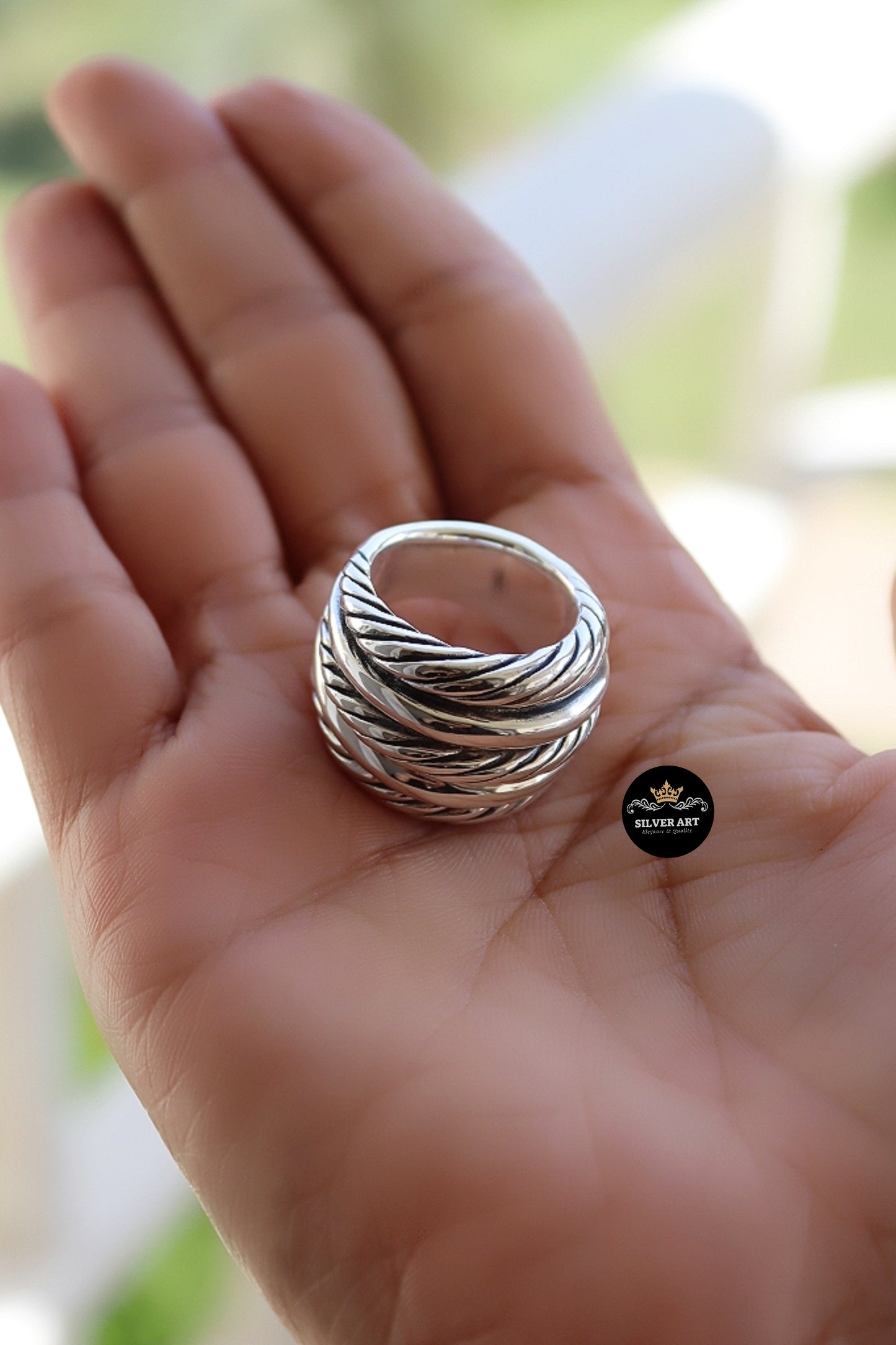 Vintage Thai Silver Ring