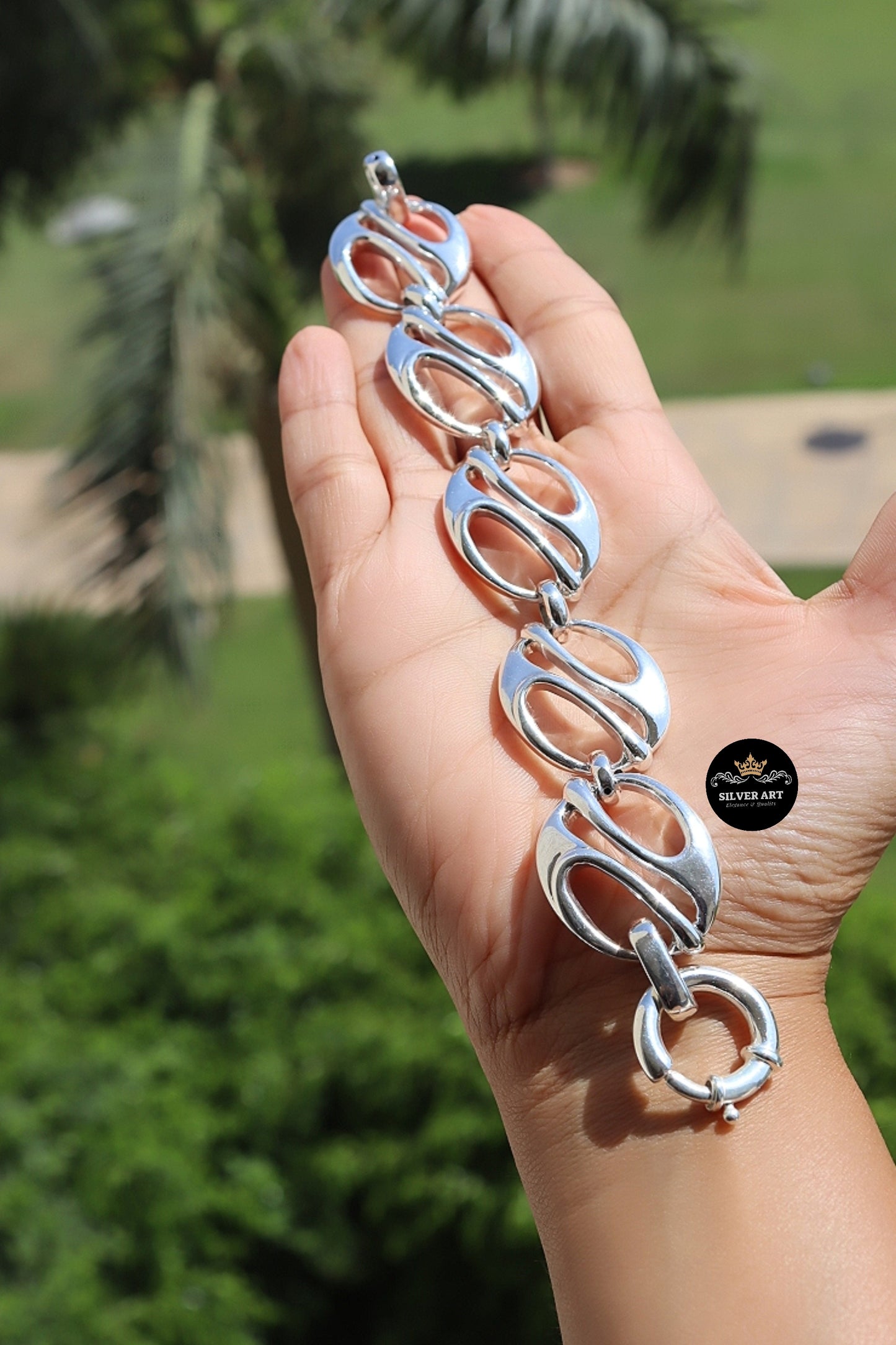 Vintage Thai Silver Bracelet