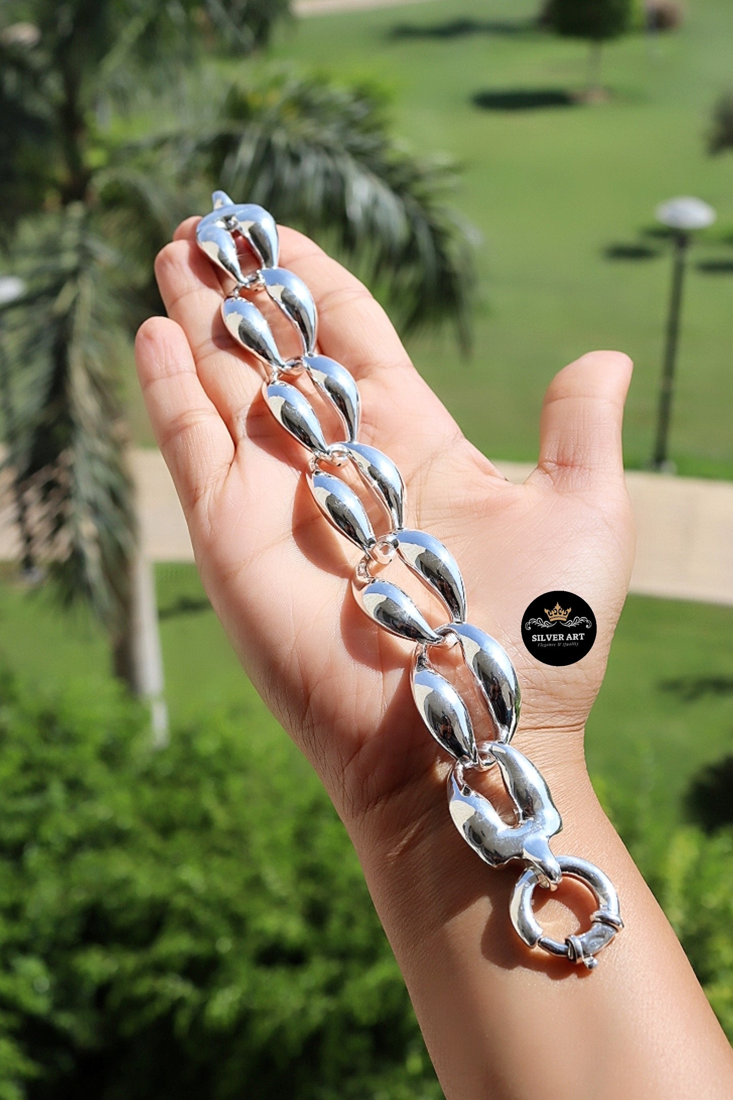 Vintage Thai Silver Bracelet