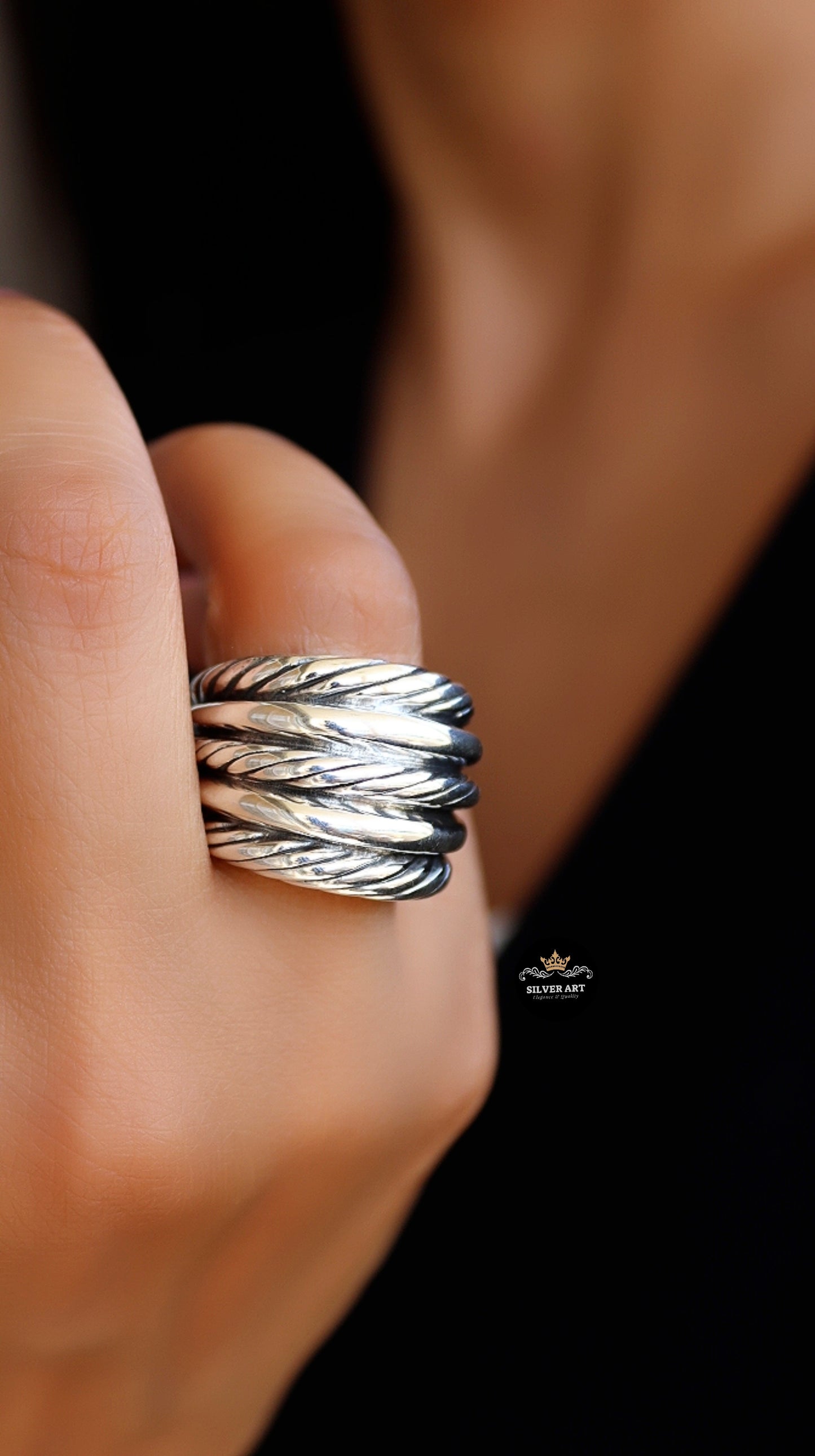 Vintage Thai Silver Ring