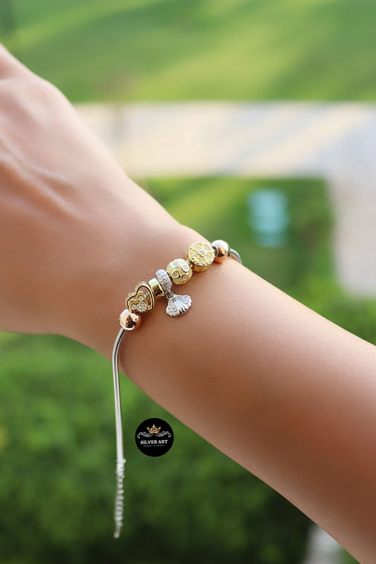 Sterling Silver Multi Colors Bracelet