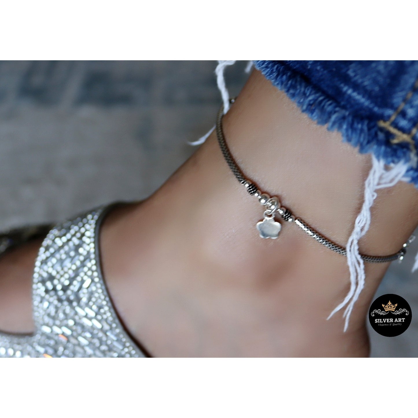 Thai Silver Anklet