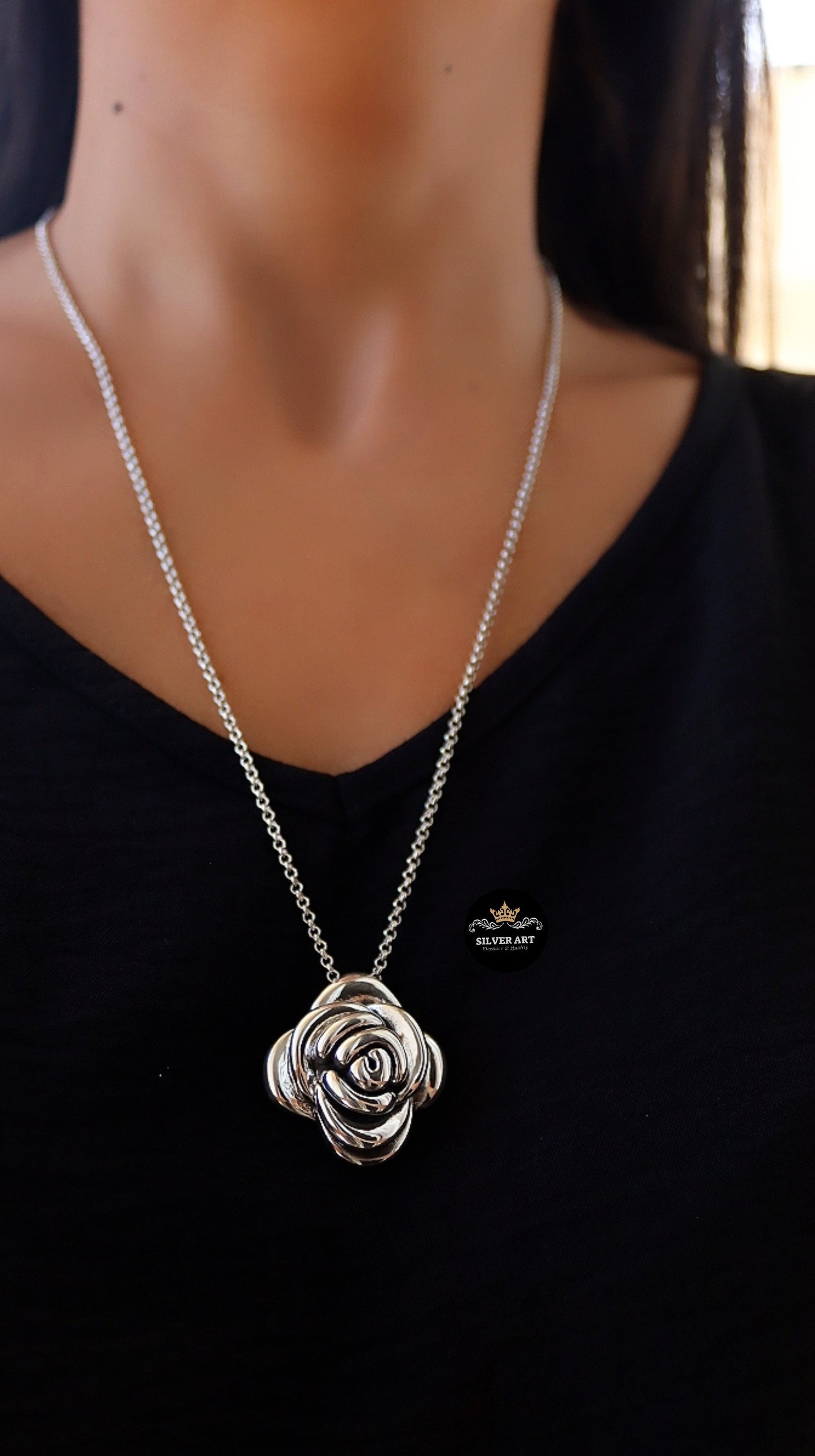 Vintage Thai Silver Necklace