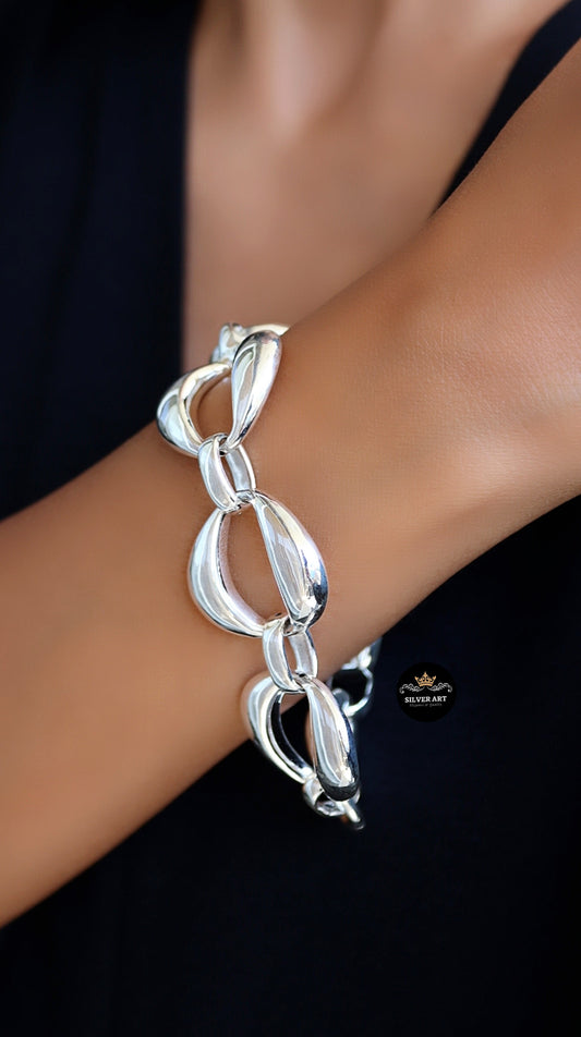 Vintage Thai Silver Bracelet