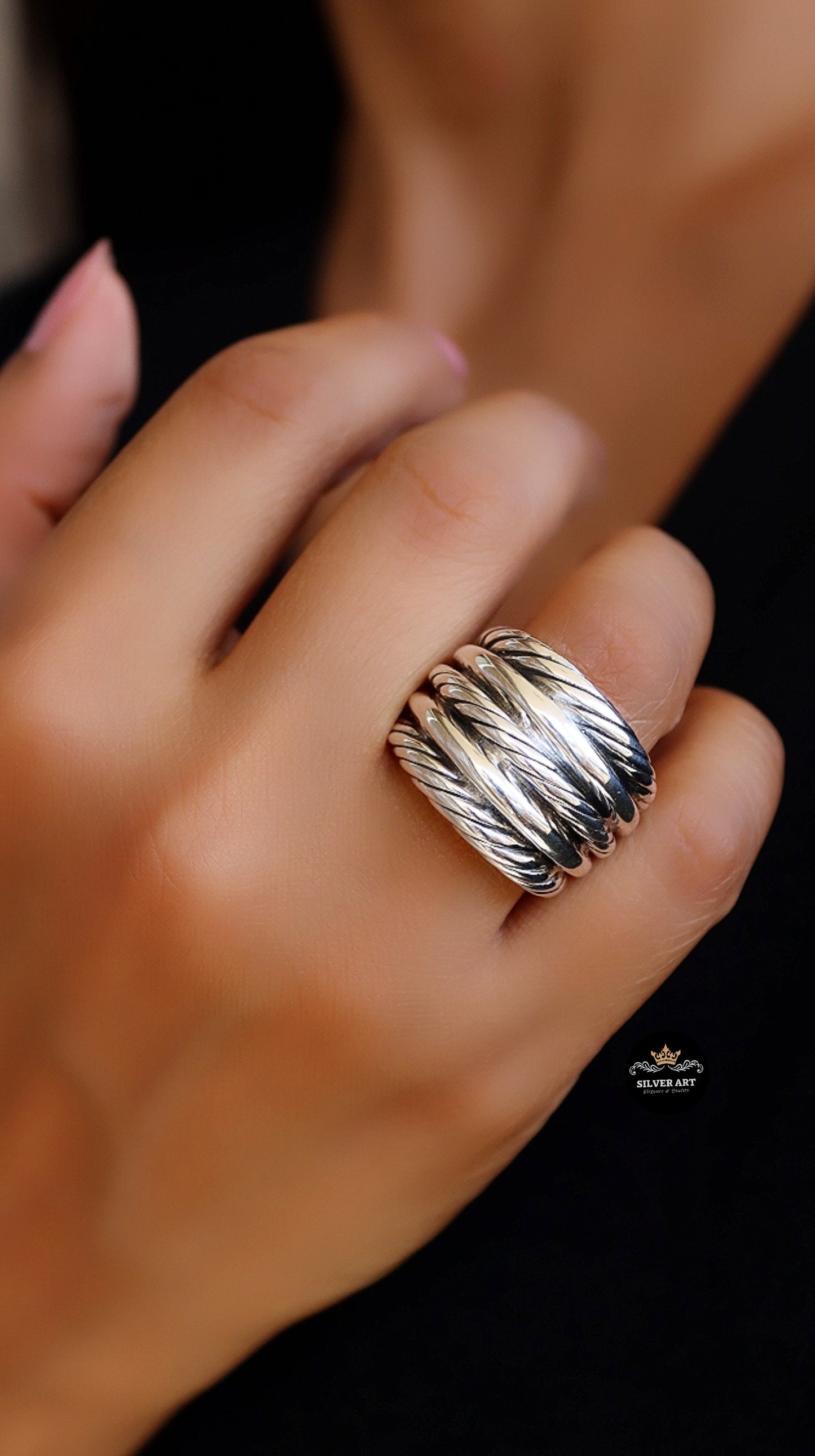 Vintage Thai Silver Ring