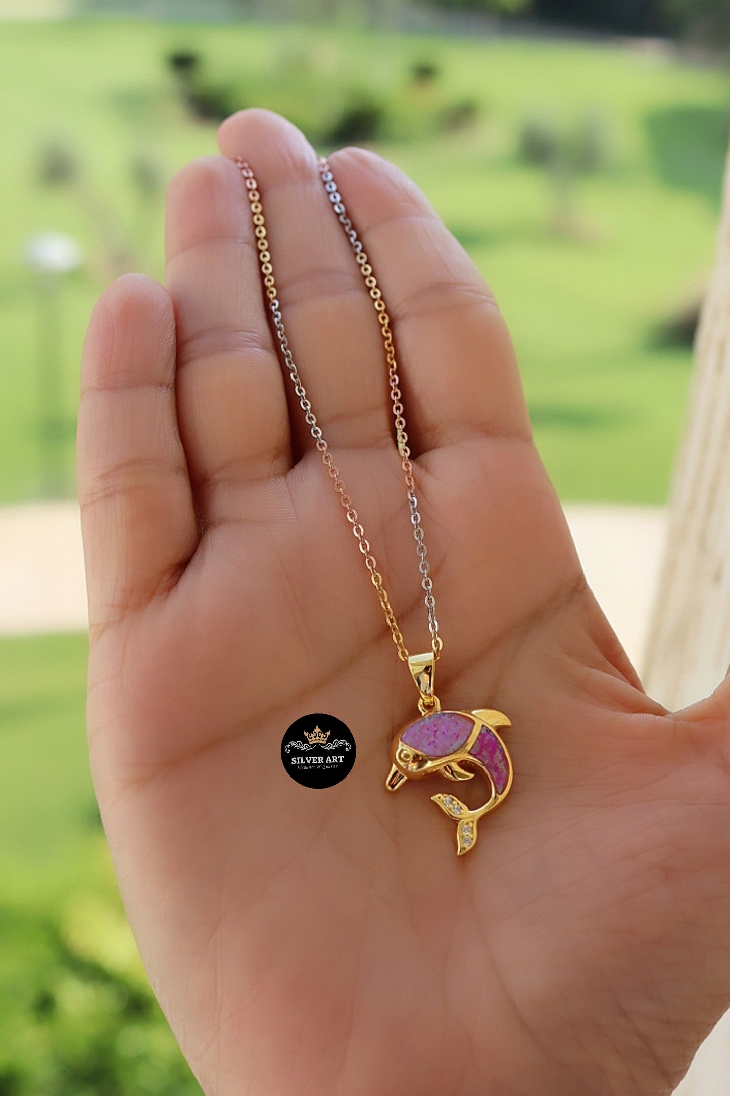 Gold Plated Sterling Silver Necklace