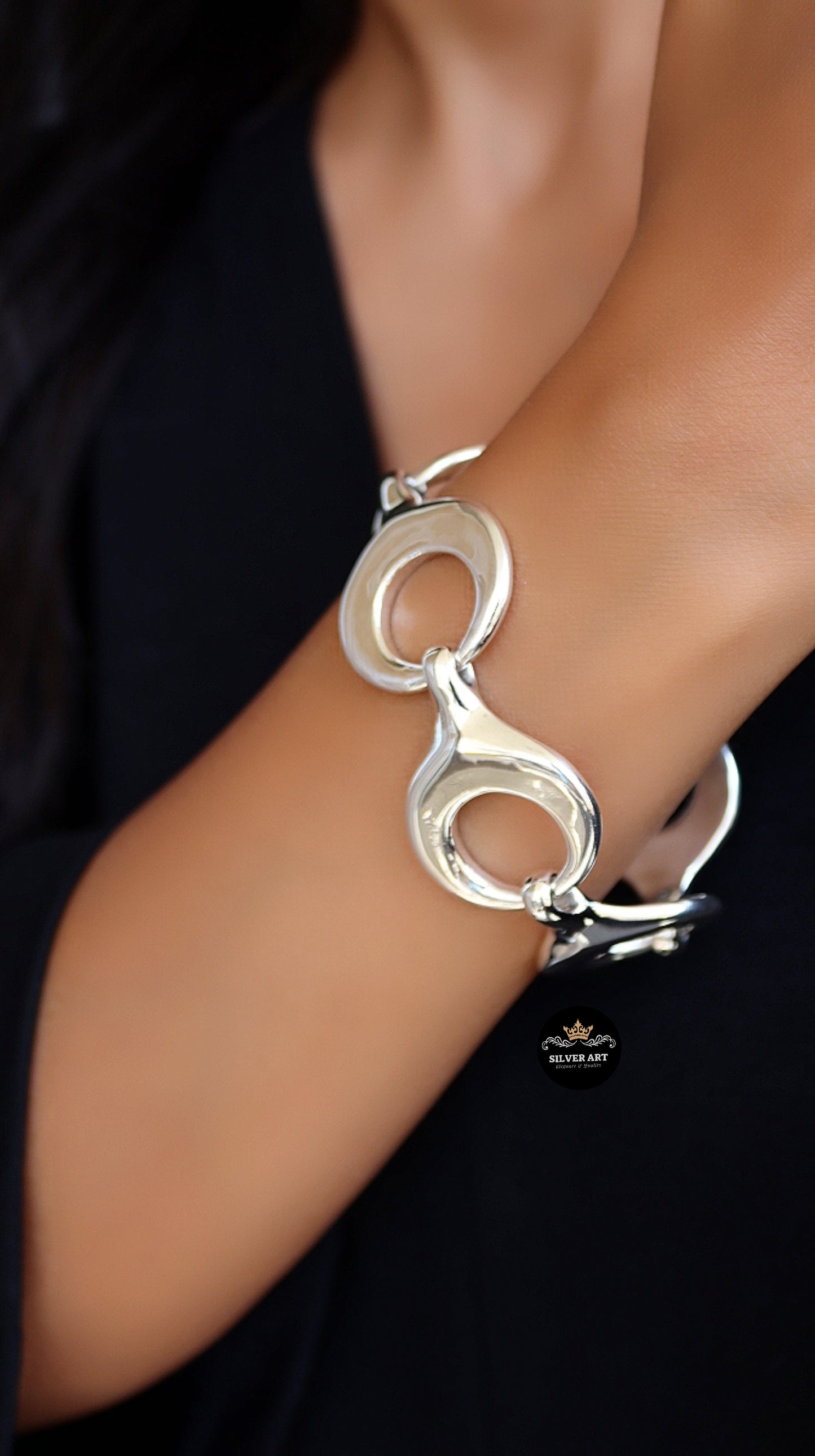 Vintage Thai Silver Bracelet