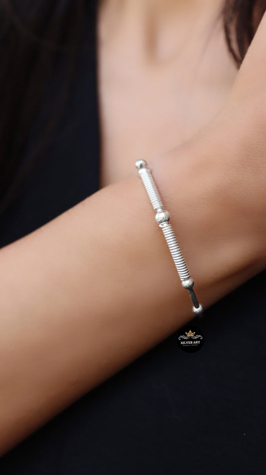 Thai Silver Open Bangle