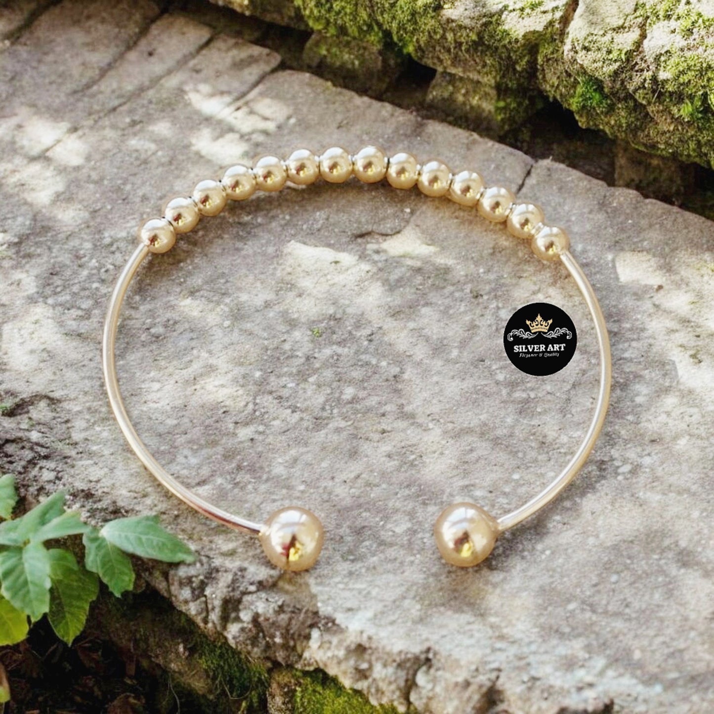 Thai Silver Open Bangle