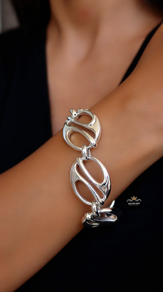 Vintage Thai Silver Bracelet