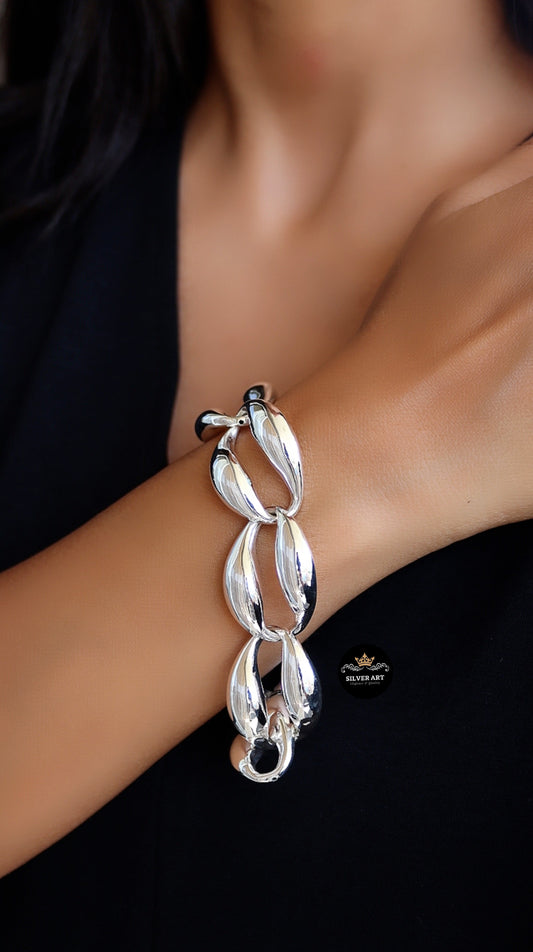 Vintage Thai Silver Bracelet