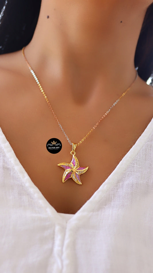 Gold Plated Sterling Silver Necklace