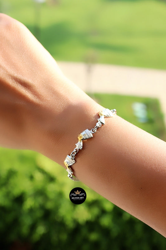 Nefertiti Pharaonic Bracelet With Gold Plated Parts