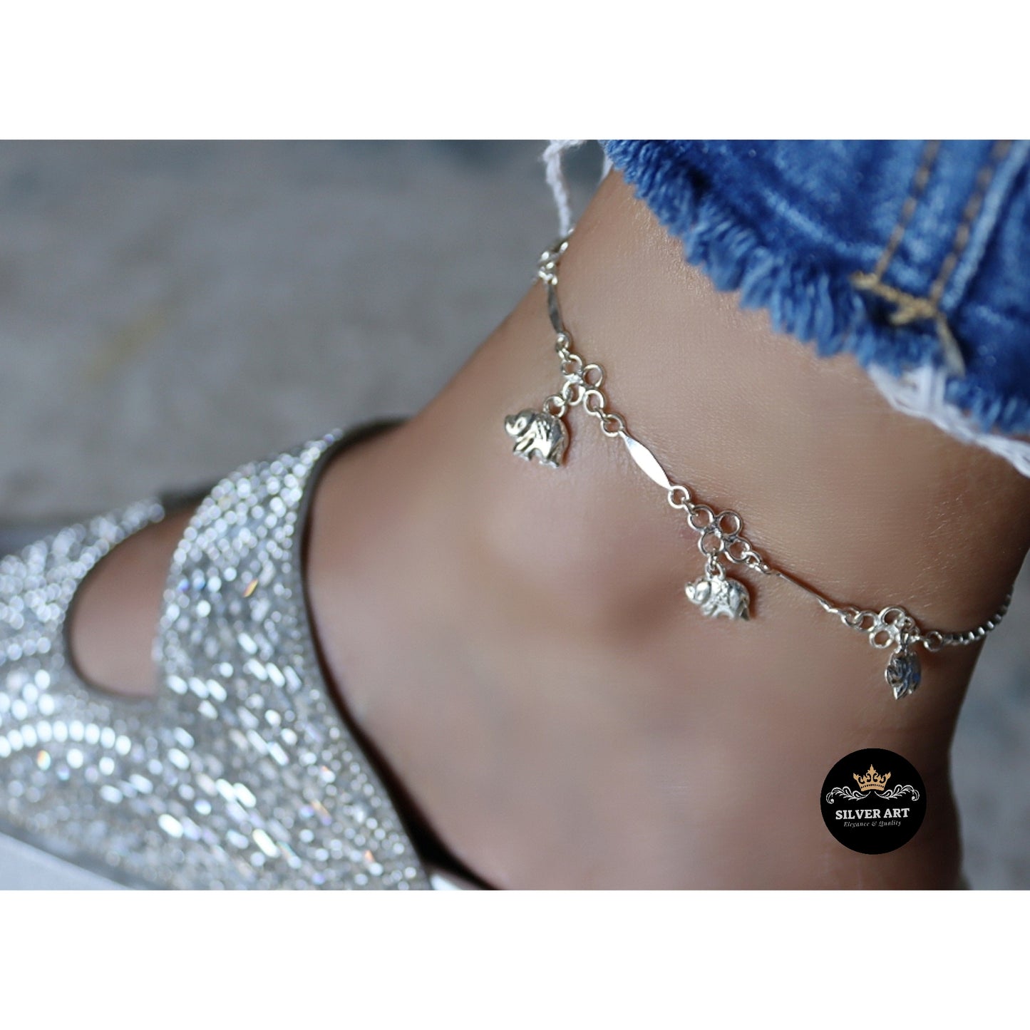Thai Silver Anklet