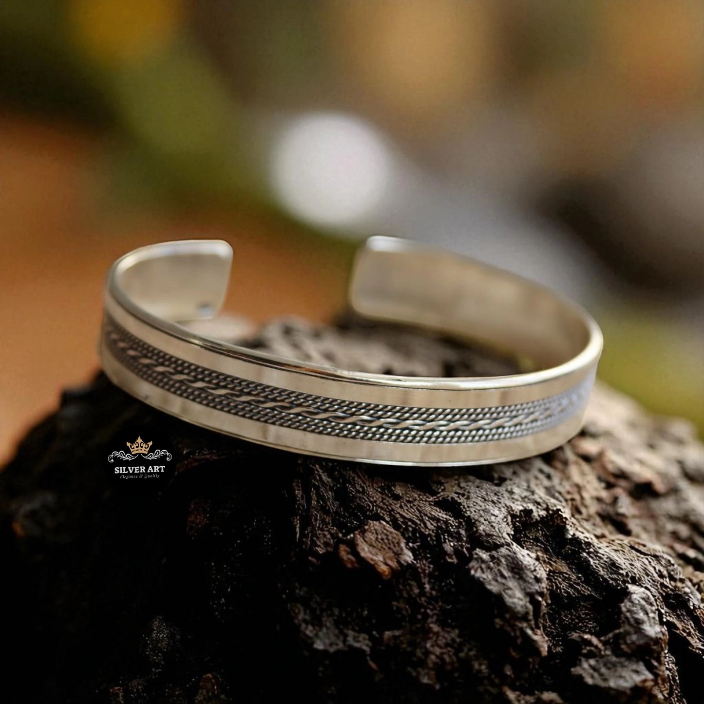 Open Pattern Bangle