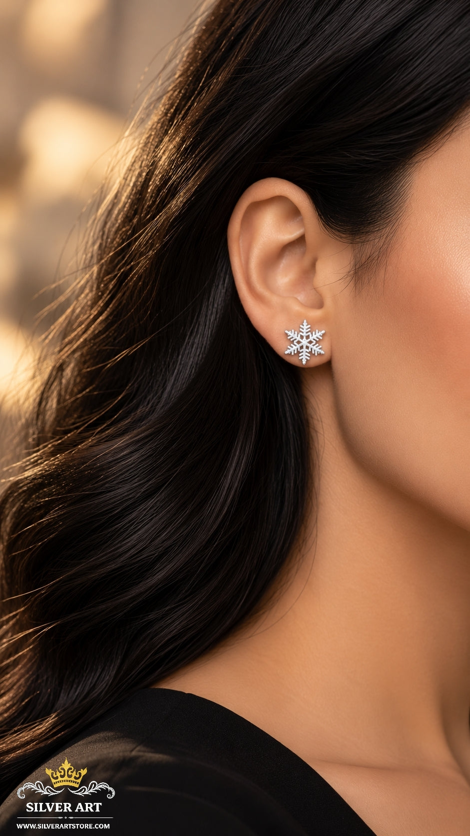 Snow Flake Earrings