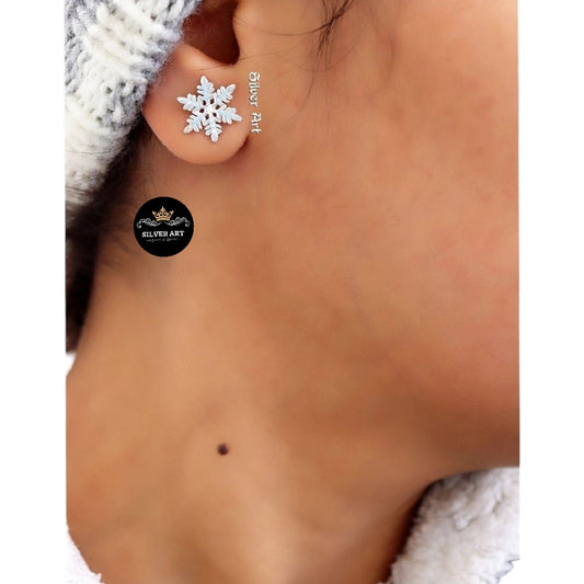 Snow Flake Earrings