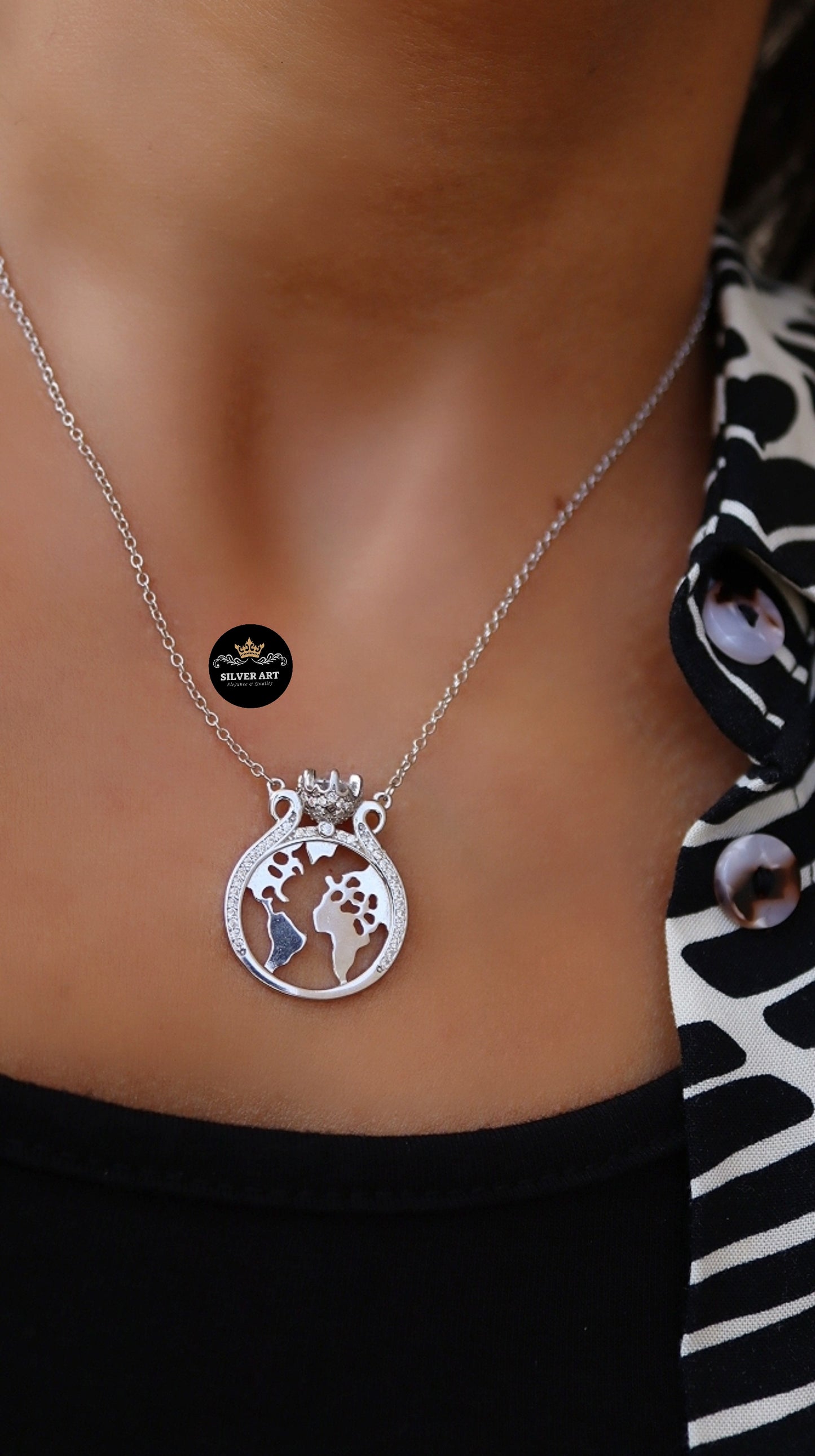 Universe Sterling Necklace