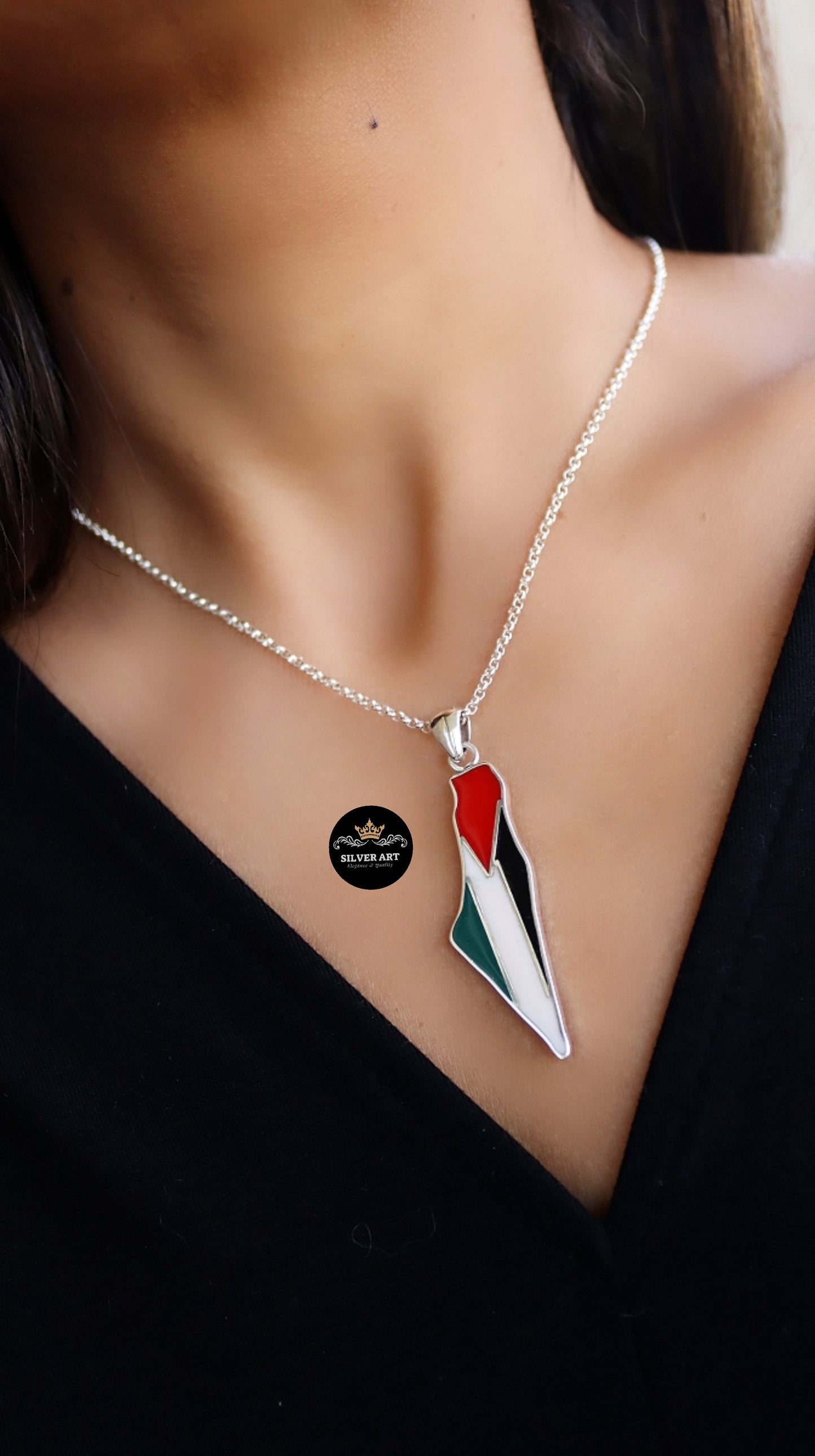 Necklace فلسطين