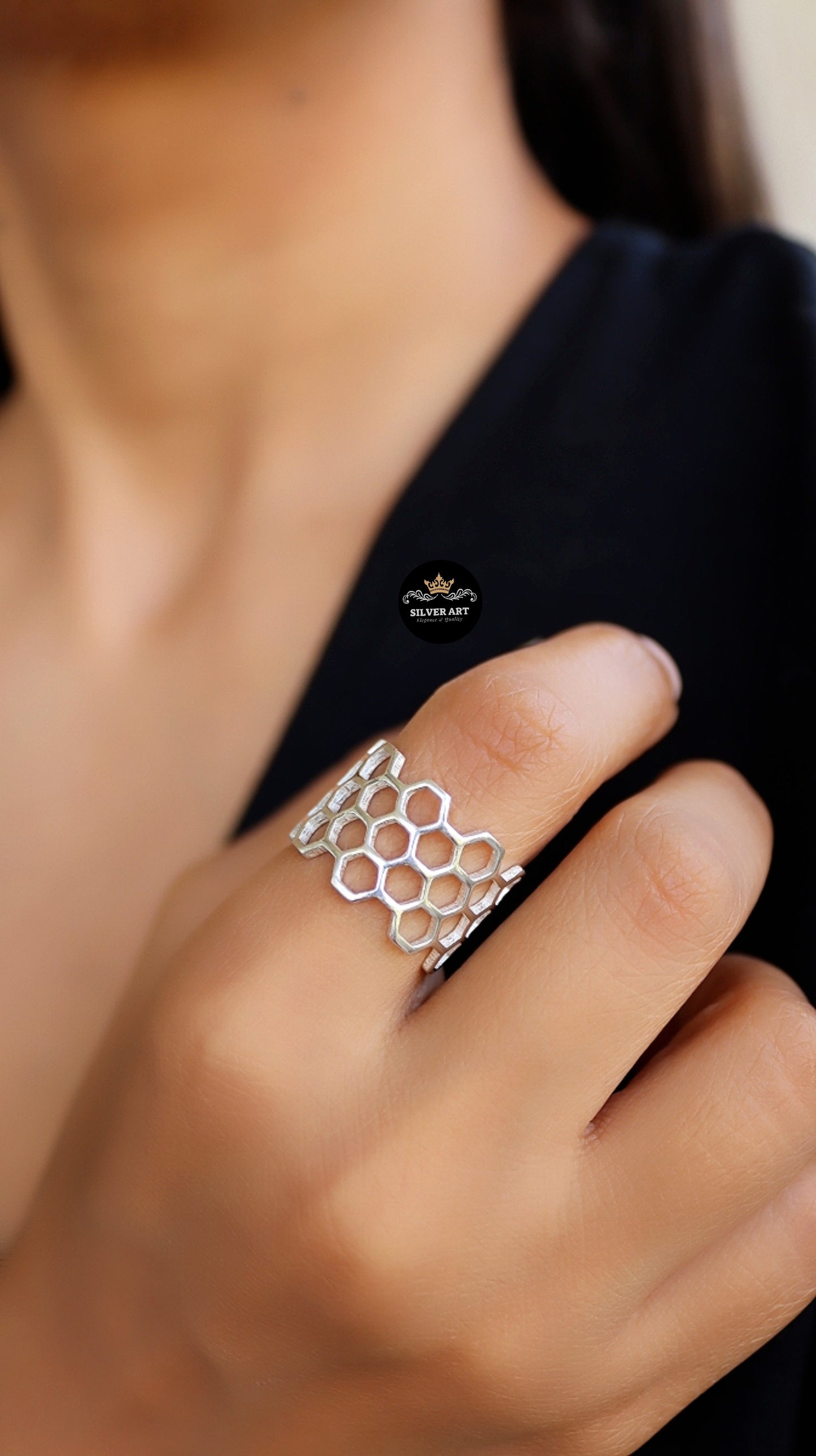 Beehive Ring