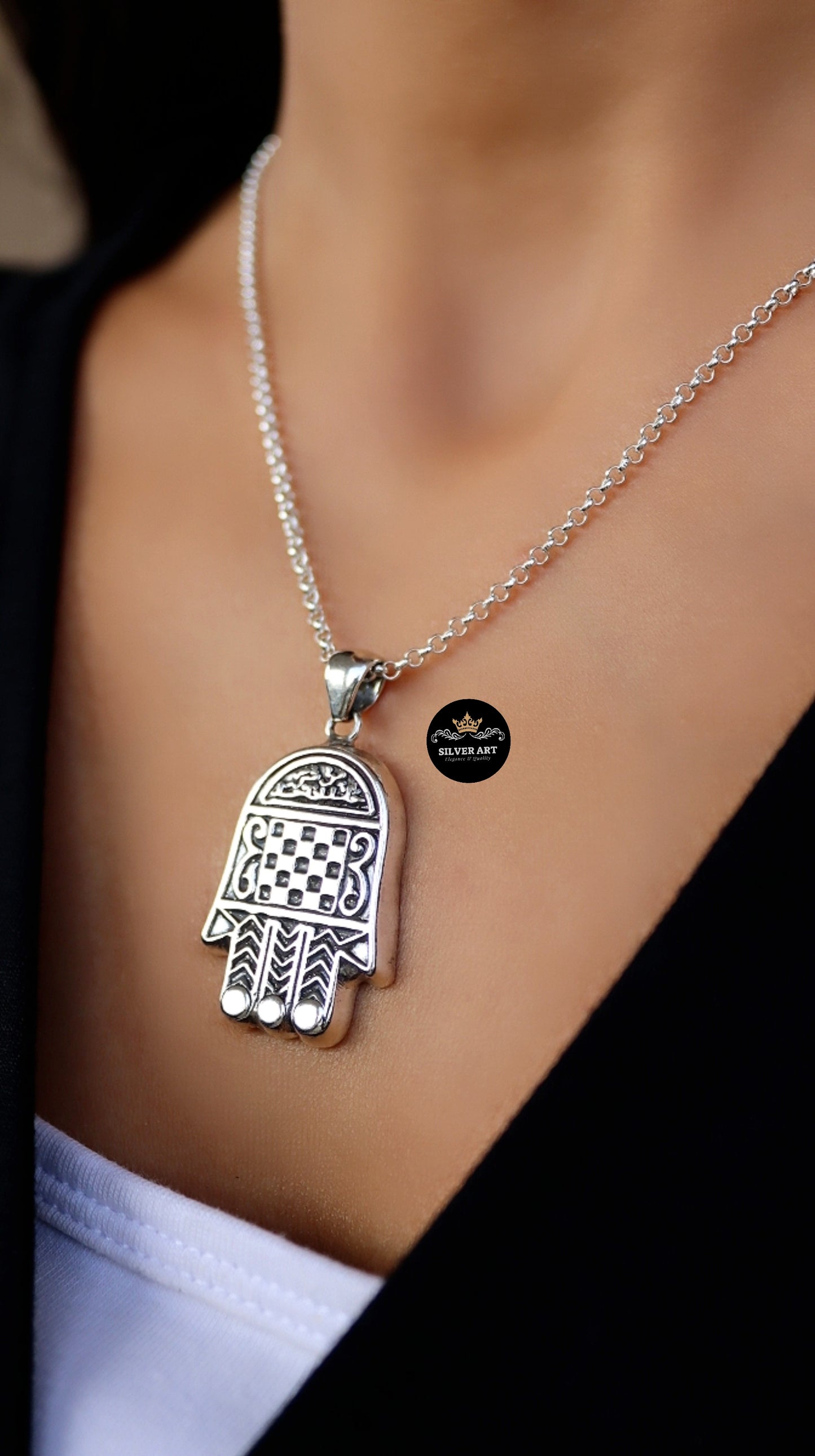 Hamsa Necklace