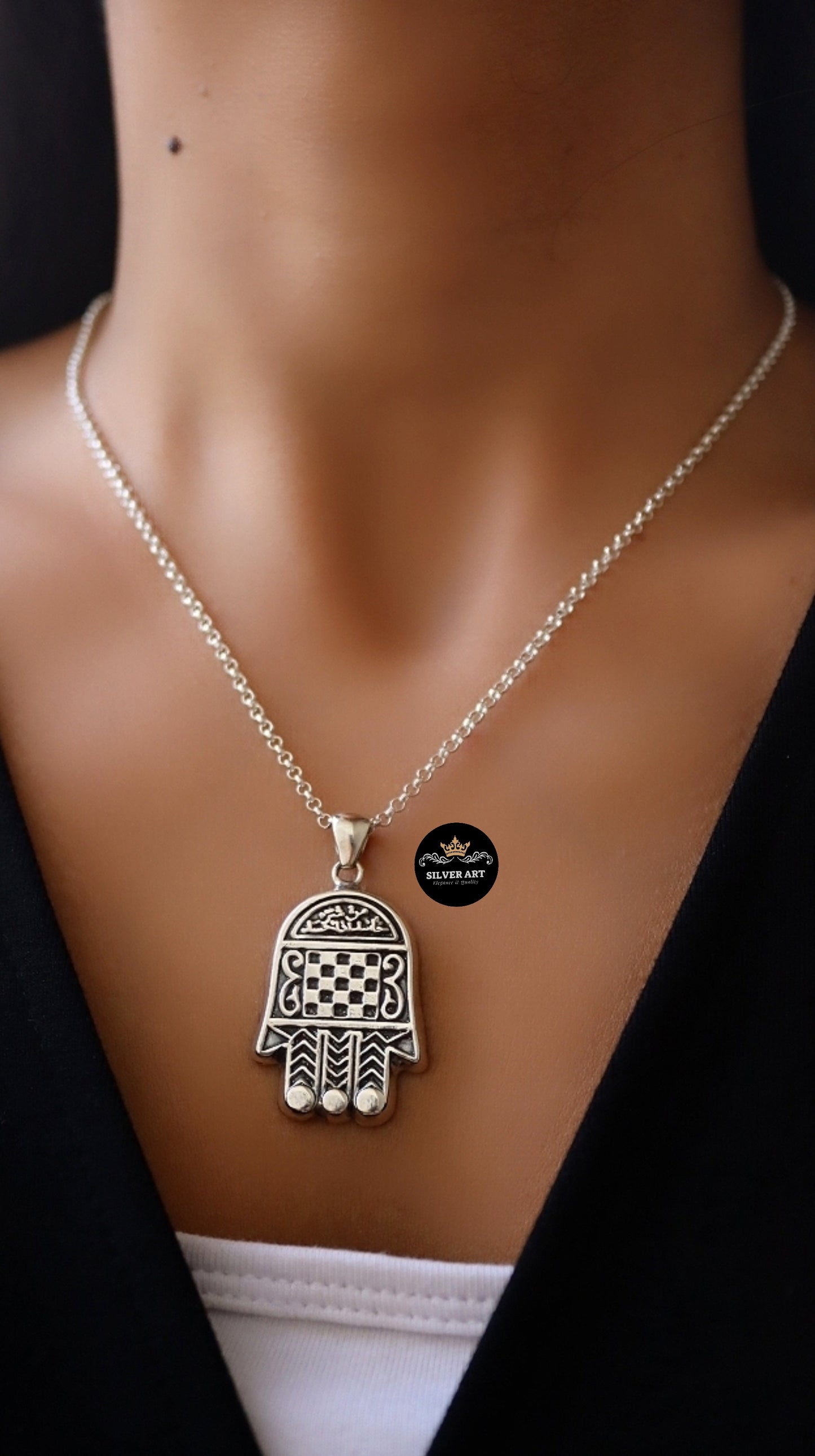 Hamsa Necklace