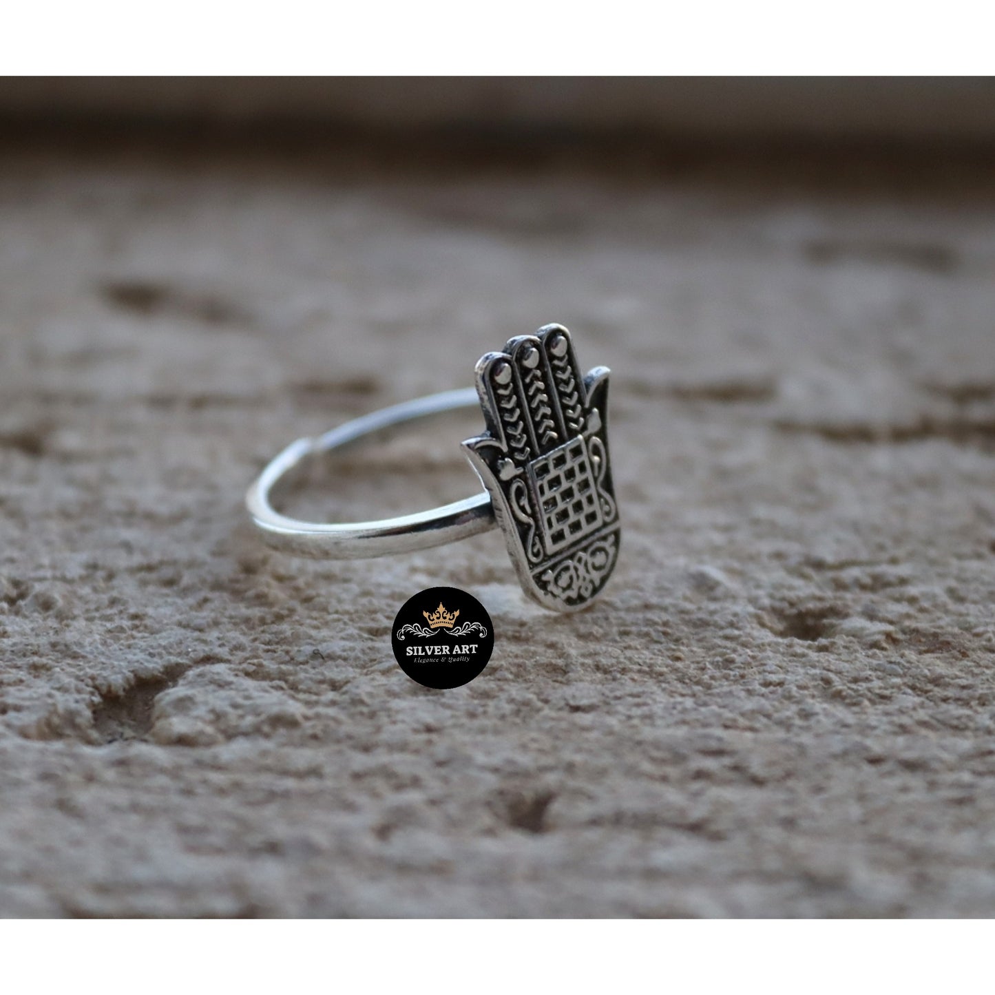 Hamsa Hand Ring