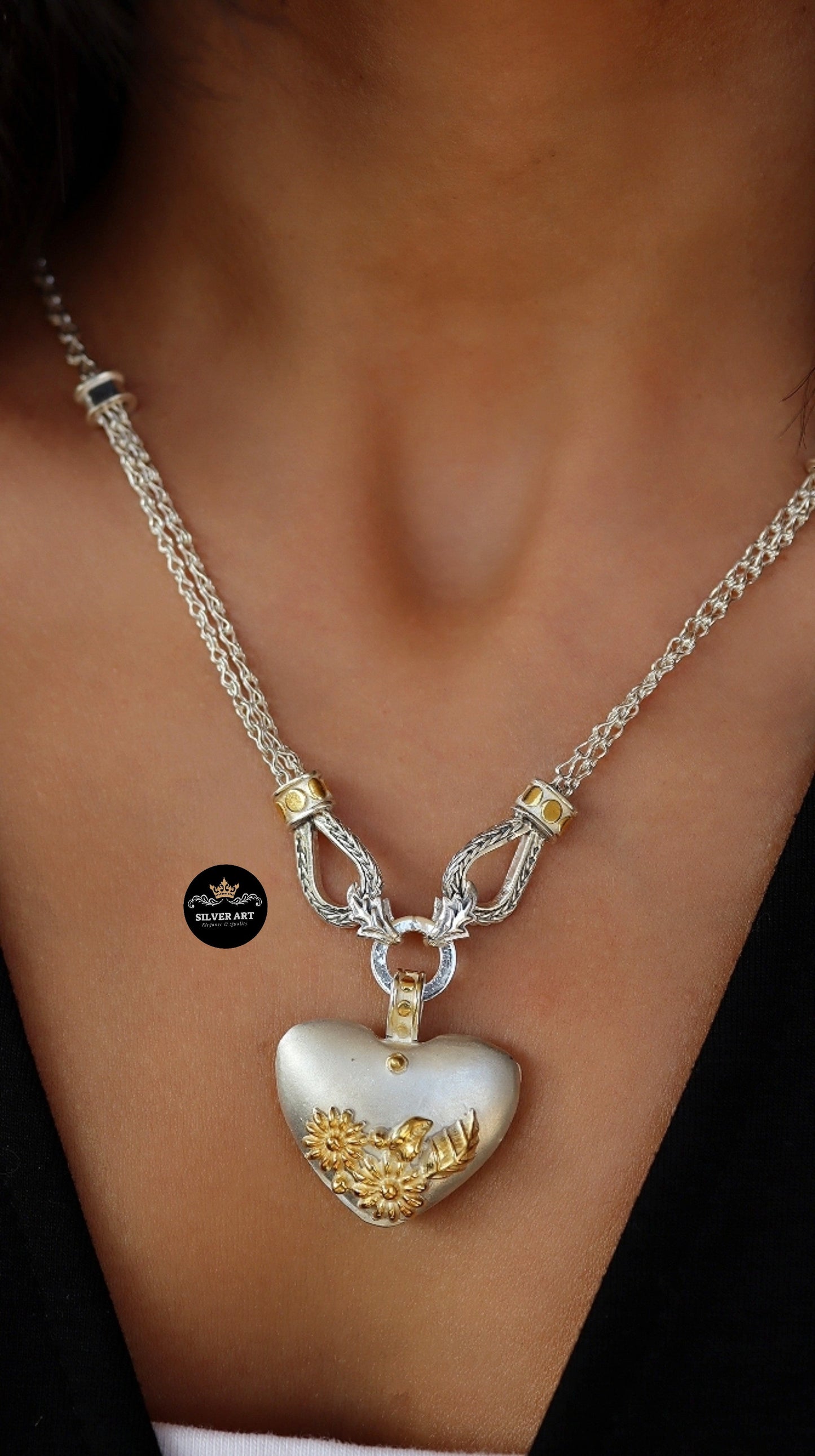 Double Face Necklace الوصال