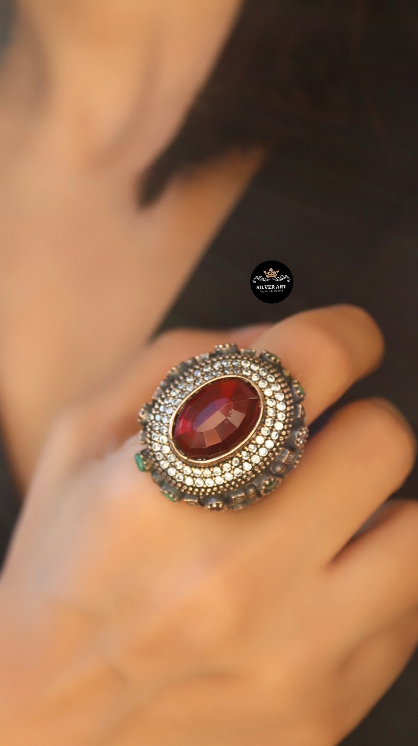 Harem El Sultan Ring Size 17