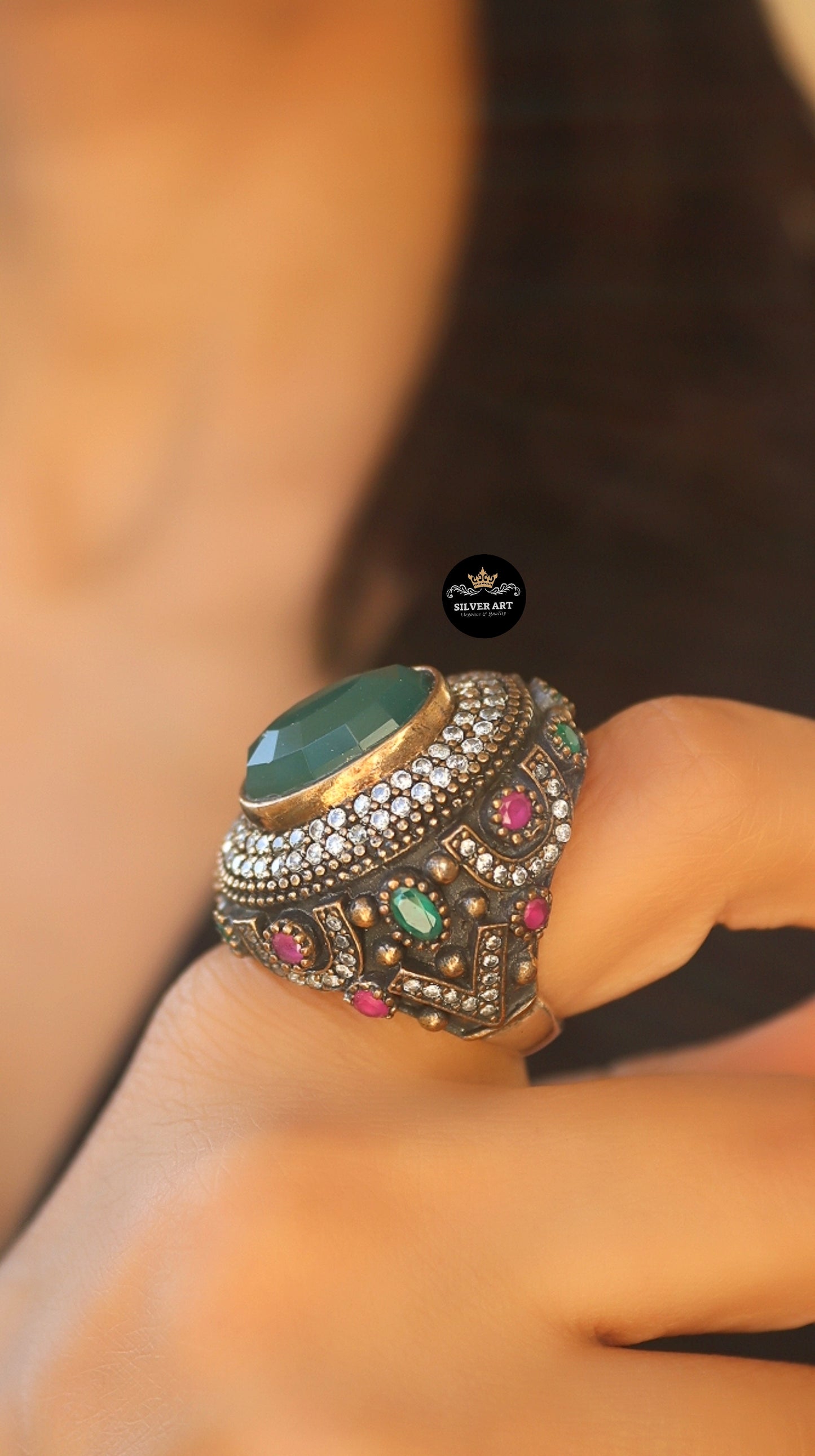 Harem El Sultan Ring Size 19