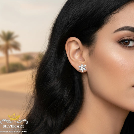 Snow Flake Earrings