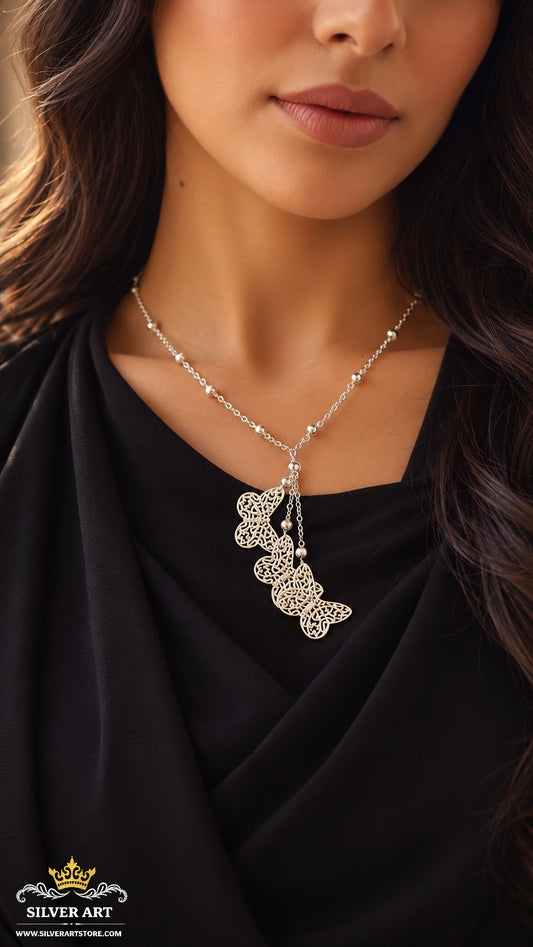 Butterflies Short Necklace