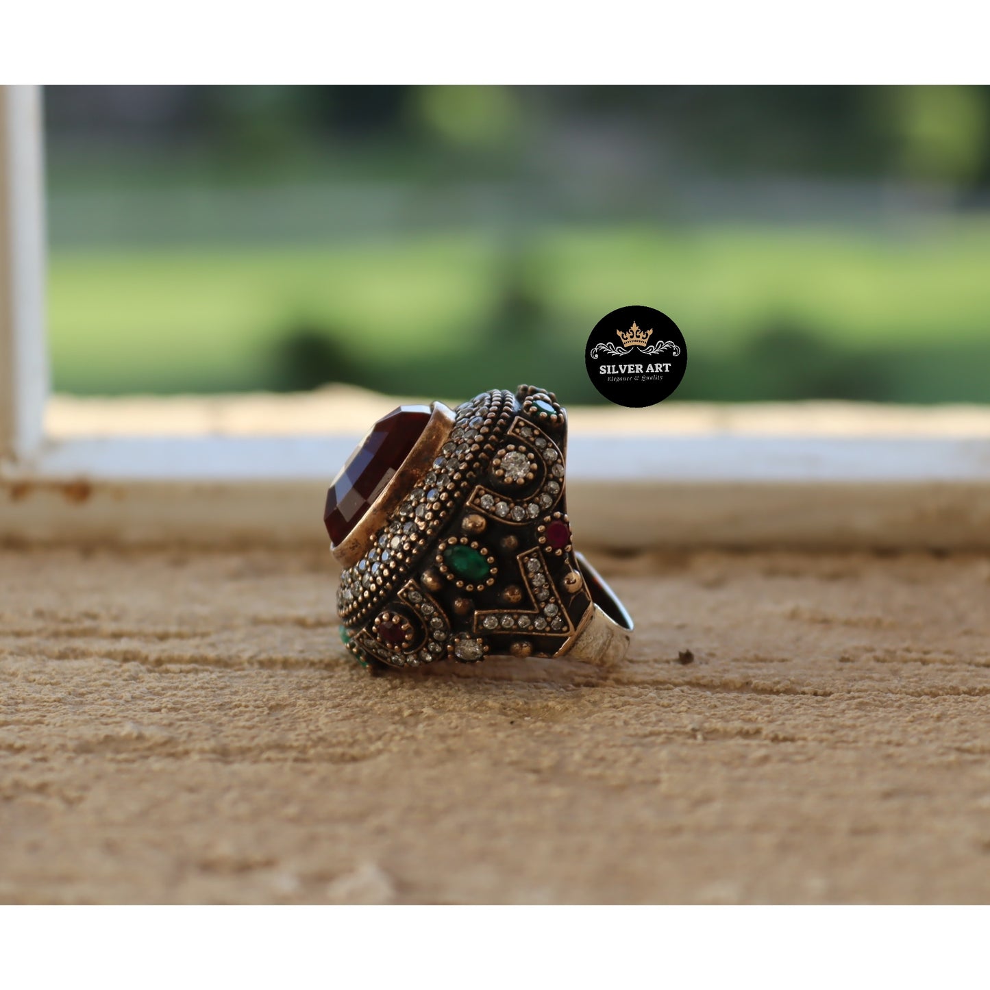 Harem El Sultan Ring Size 17