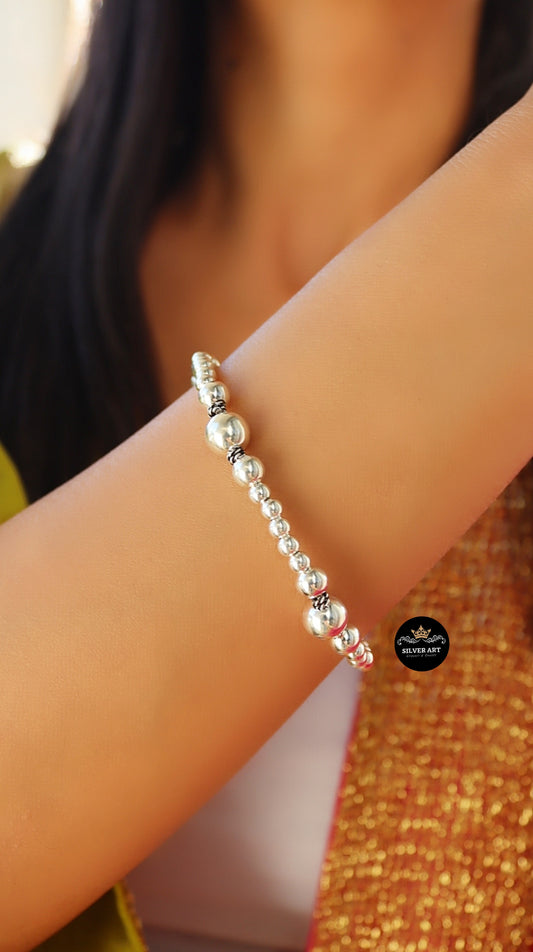 Thai Silver Beads Bracelet