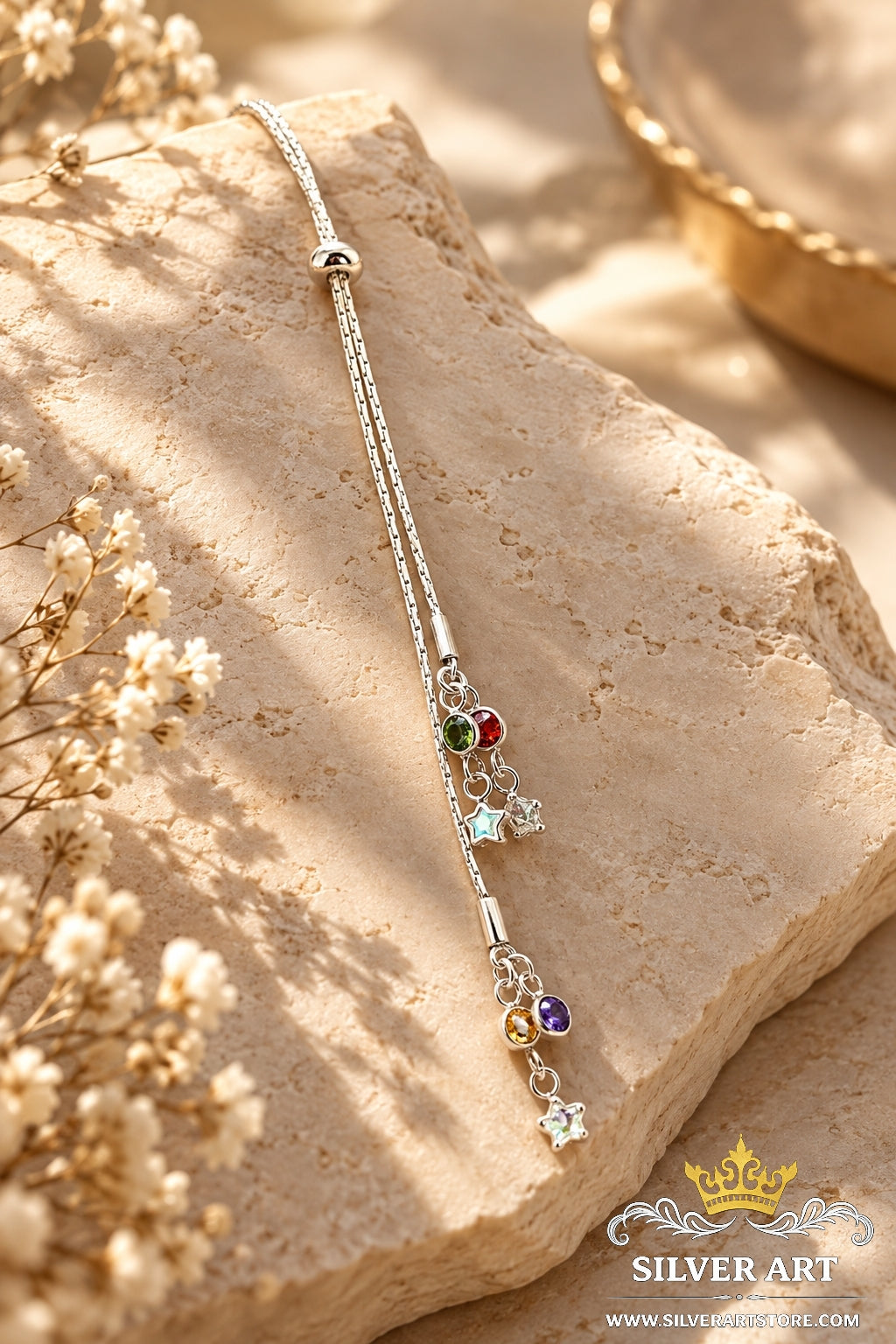 Adjustable Length Thai Silver Necklace