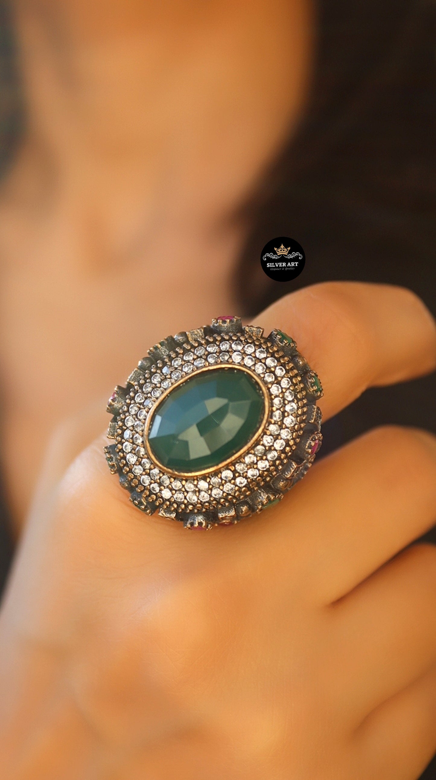 Harem El Sultan Ring Size 19