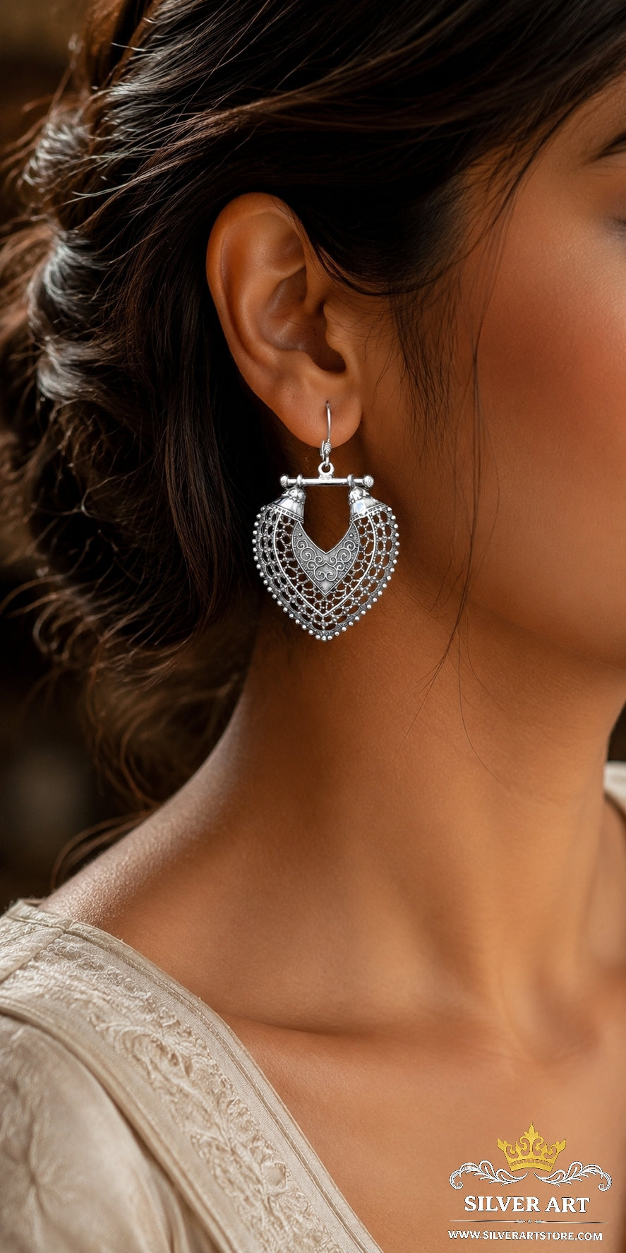 Silver Earrings